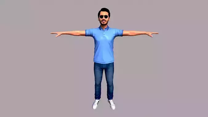 Indian Male Character