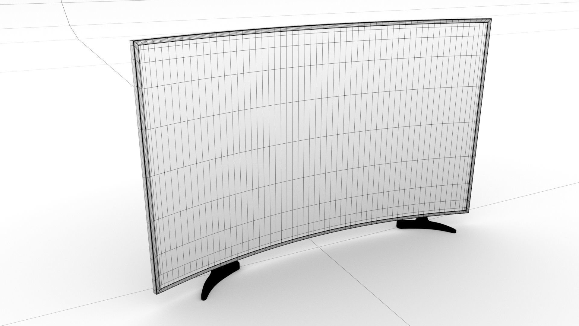 laos Curved HDTV 3D model_9