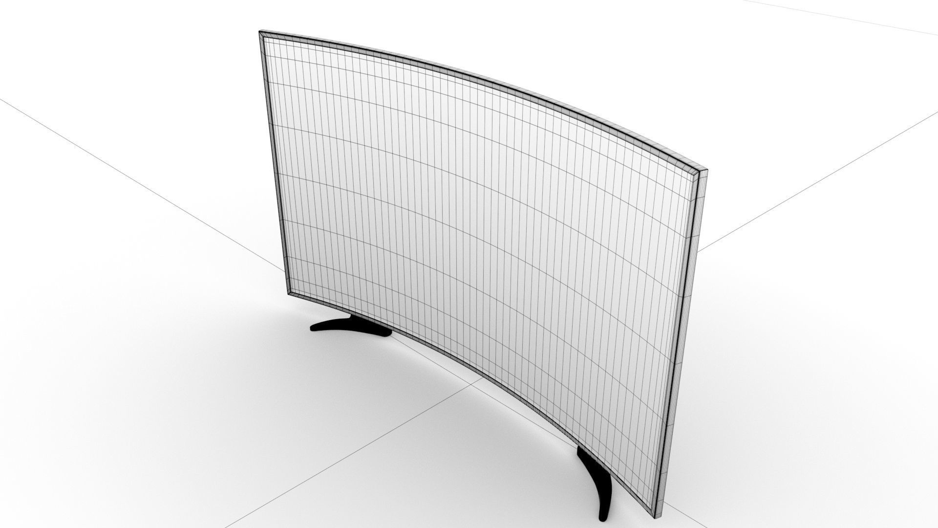 laos Curved HDTV 3D model_7