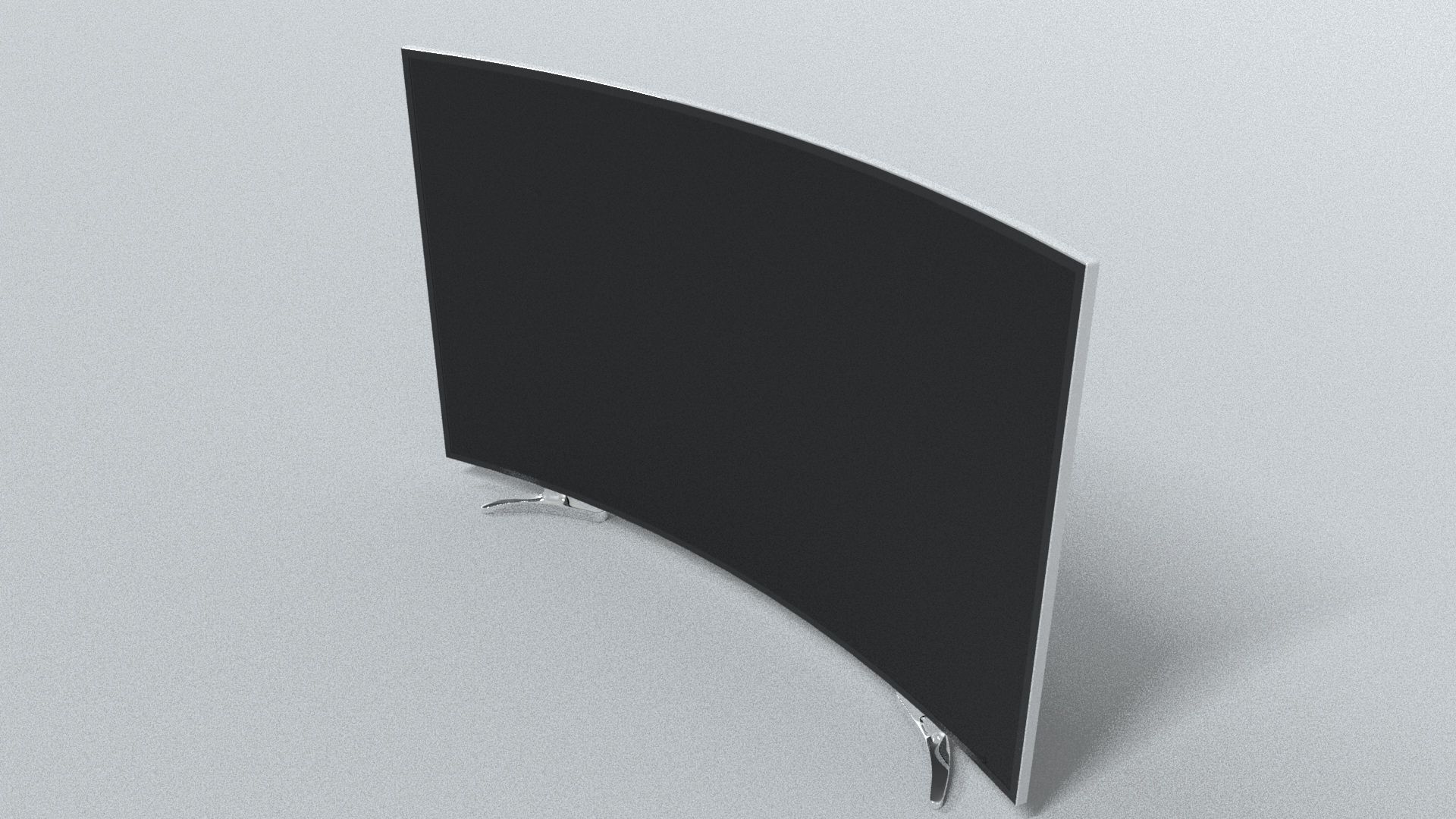 laos Curved HDTV 3D model_2