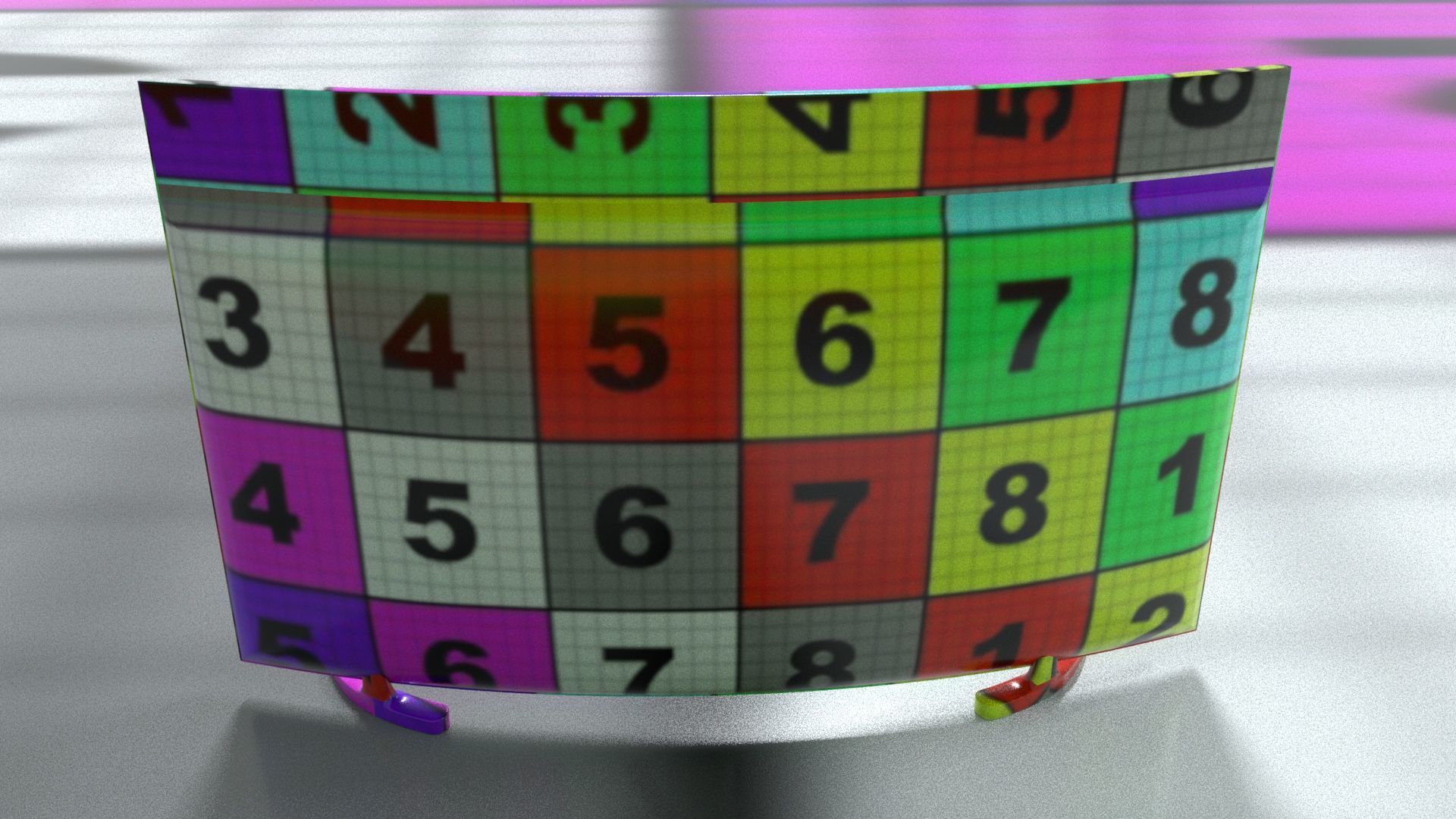 laos Curved HDTV 3D model_13