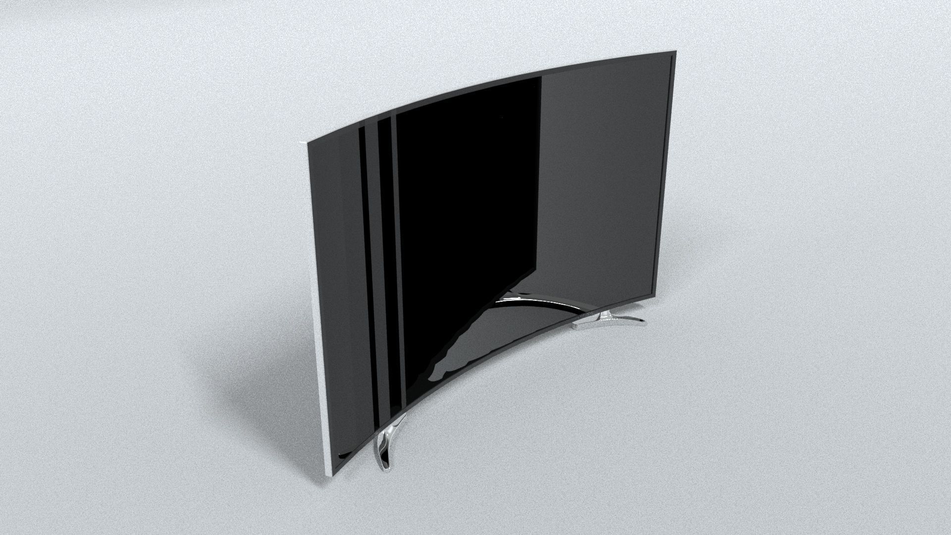 laos Curved HDTV 3D model_1