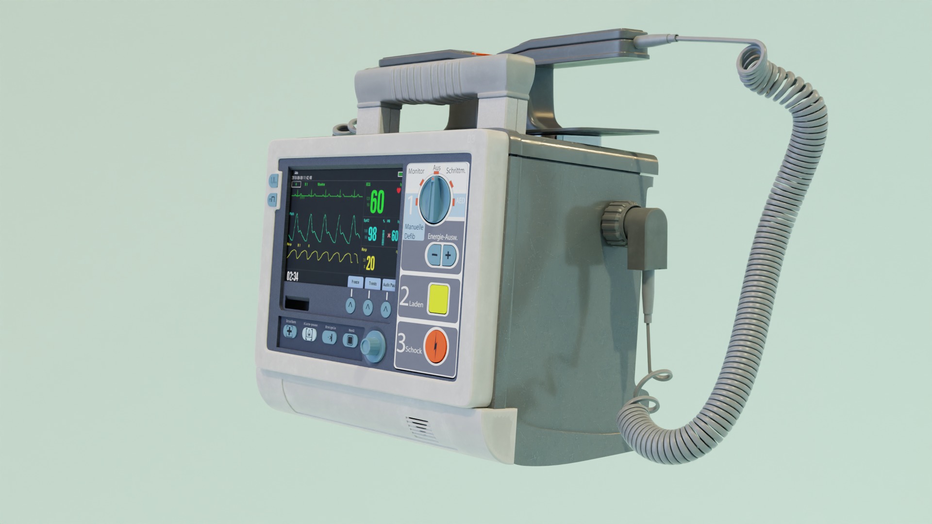 Defibrillator 3D model_18