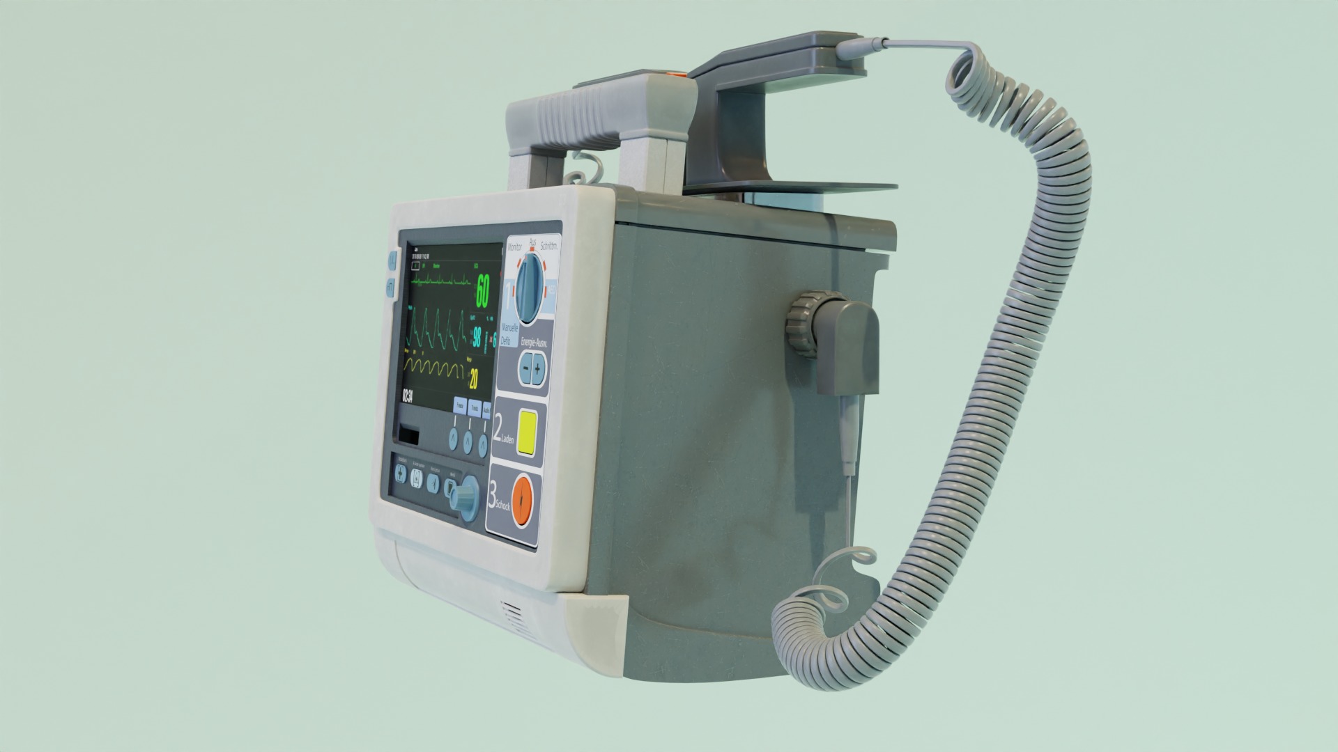 Defibrillator 3D model_19