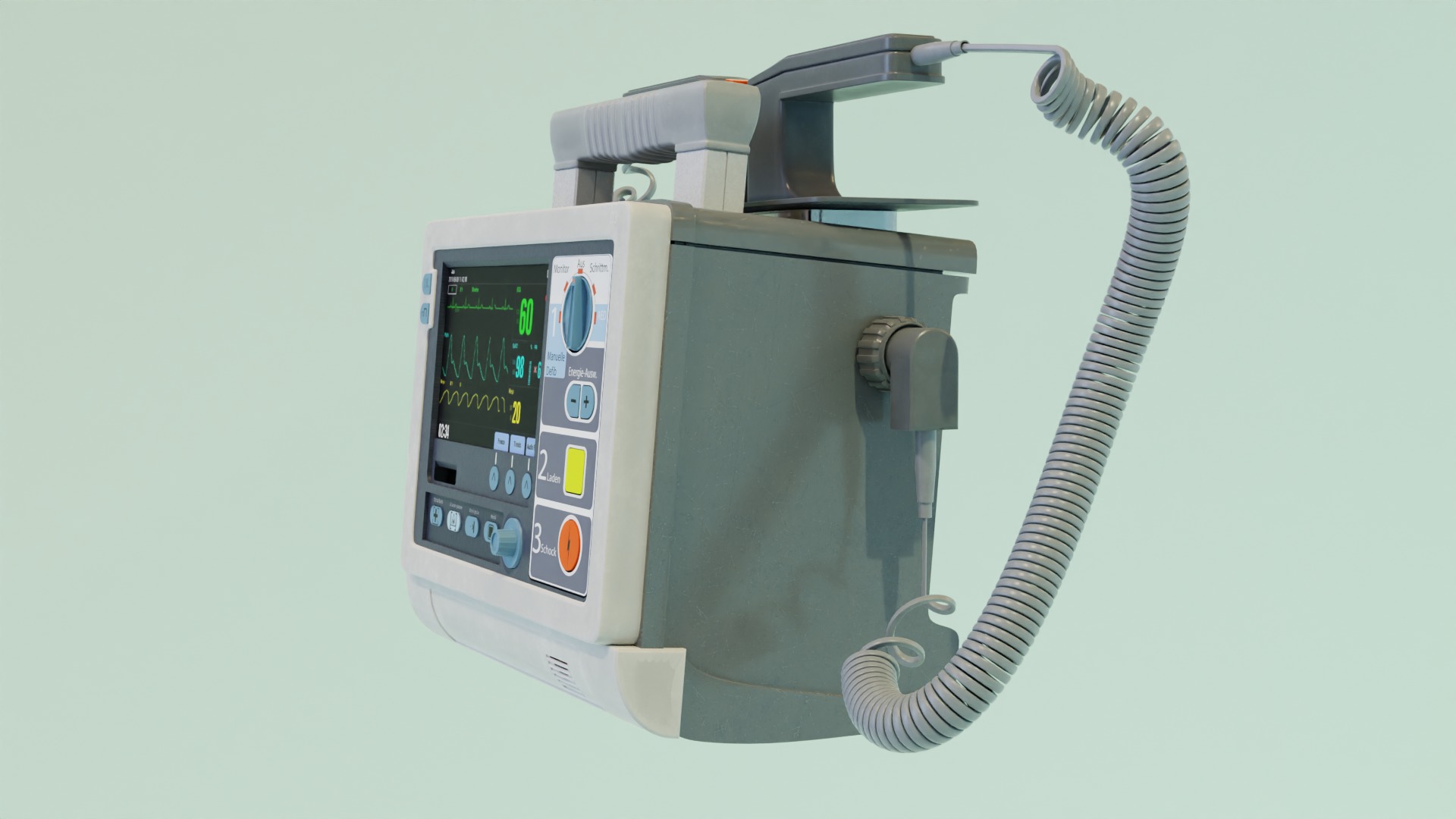 Defibrillator 3D model_24