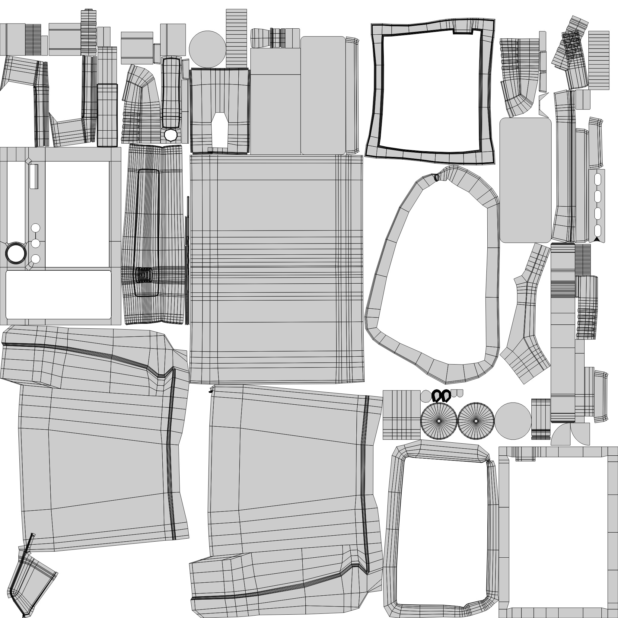 Defibrillator 3D model_36