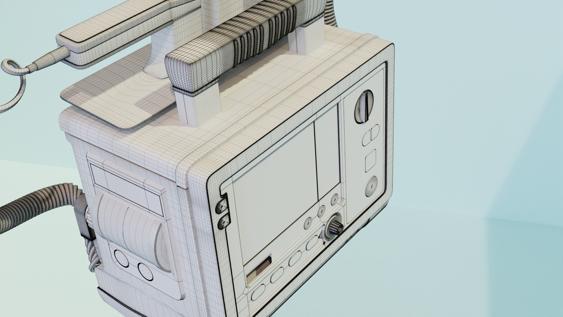 Defibrillator 3D model_35