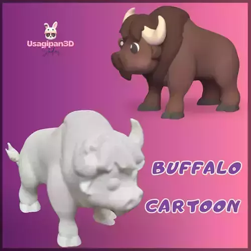 Buffalo Cartoon