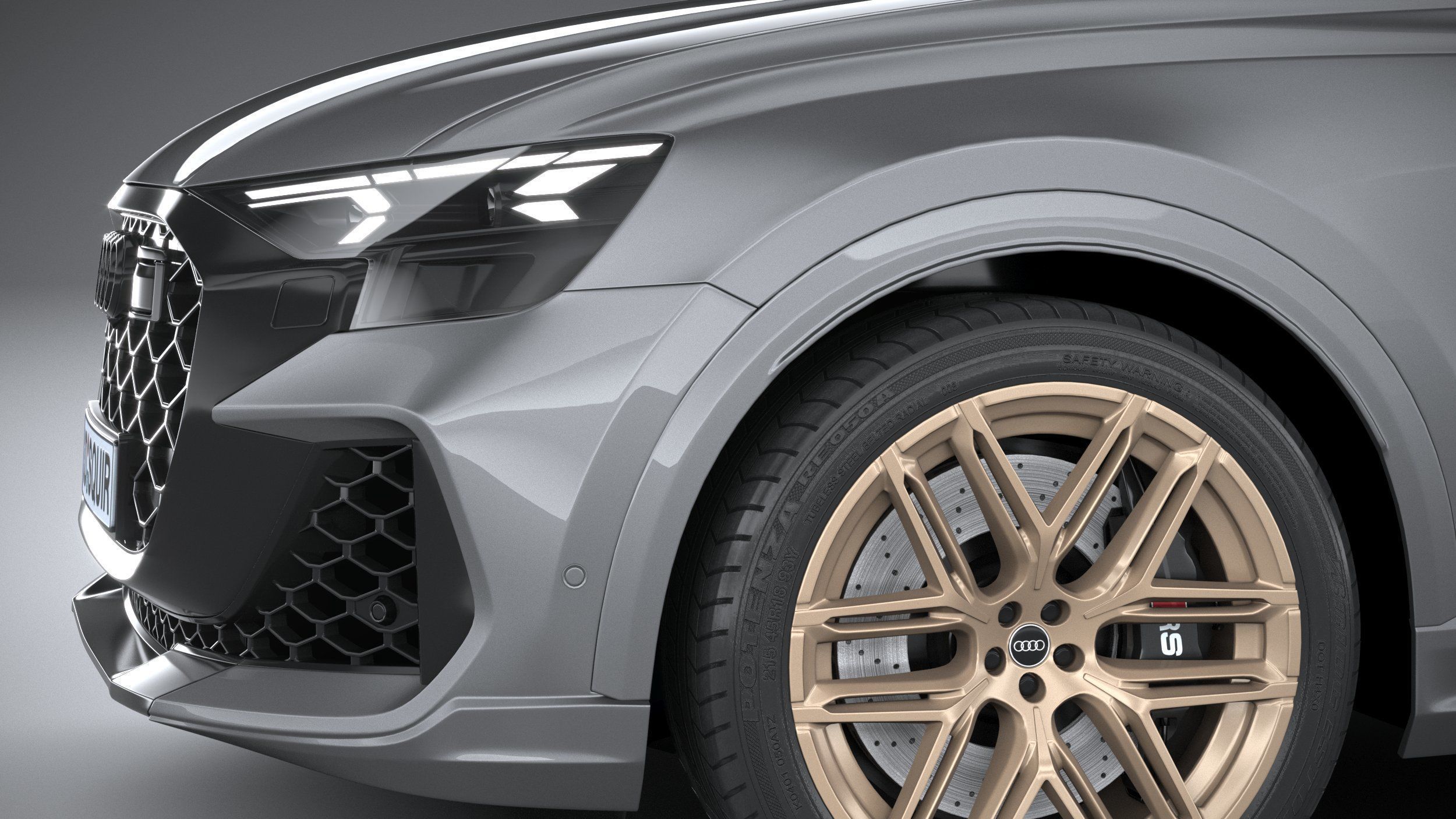 Audi RS Q8 2025 3D model_3