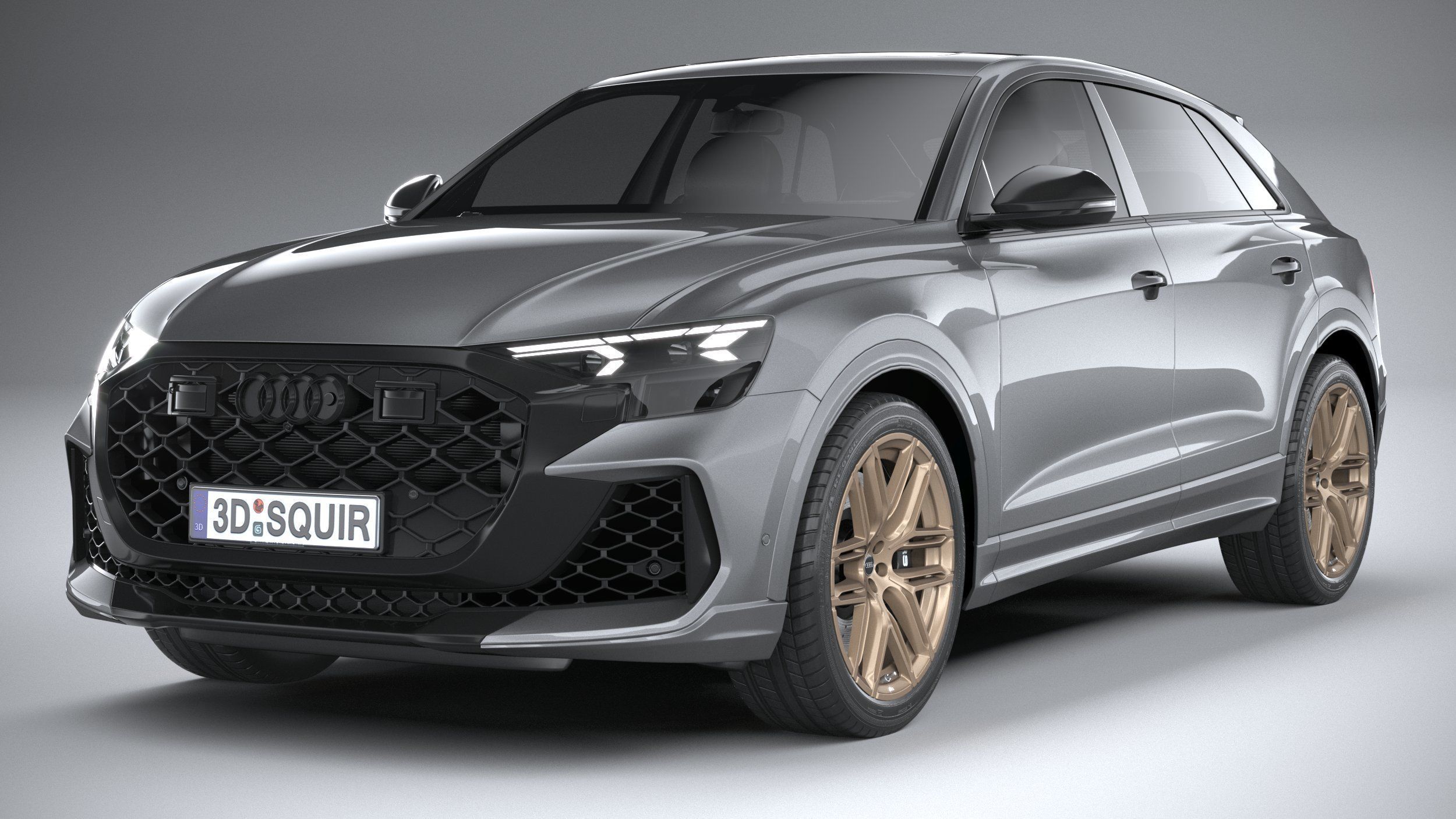Audi RS Q8 2025 3D model_2