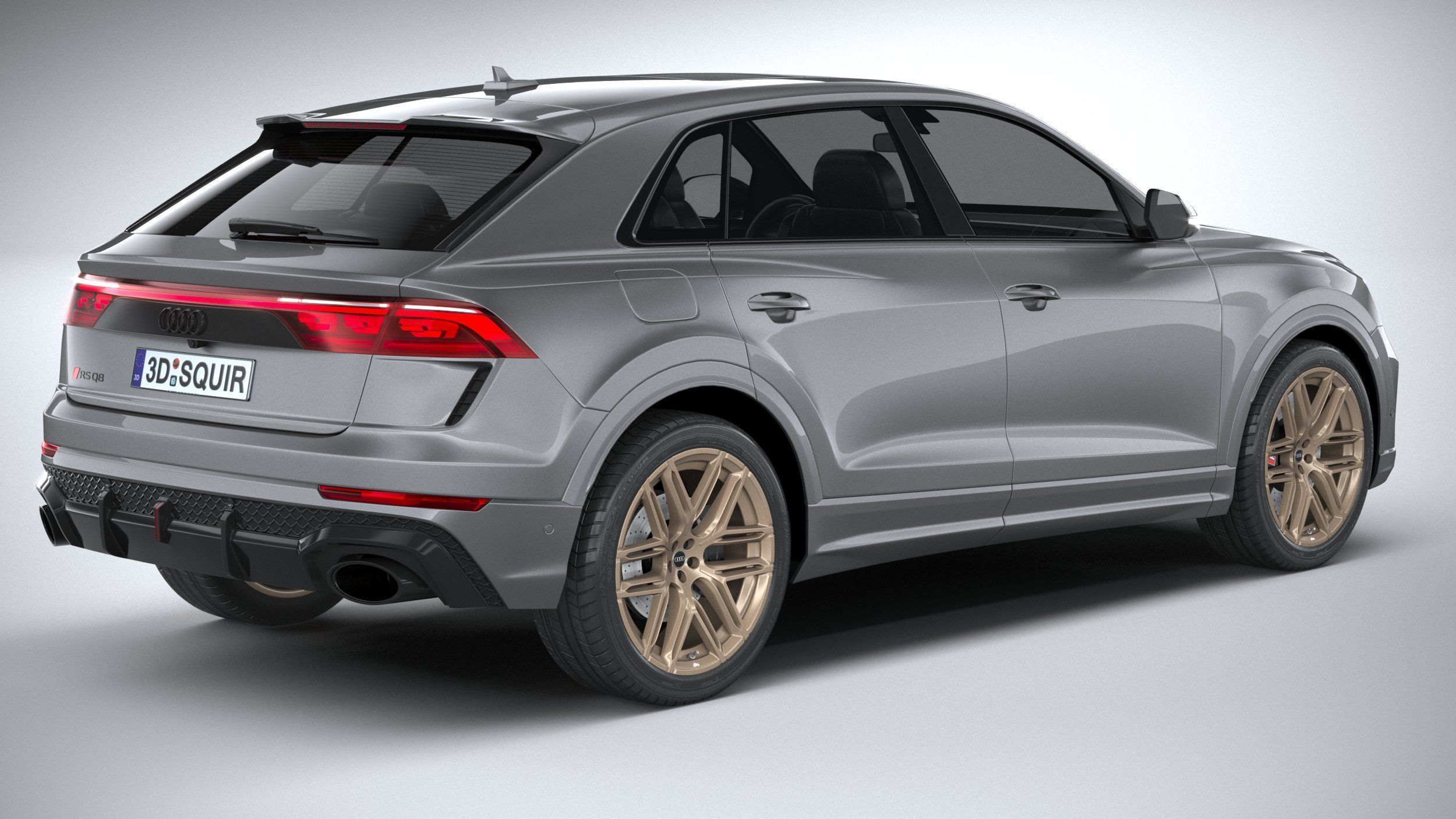 Audi RS Q8 2025 3D model_17