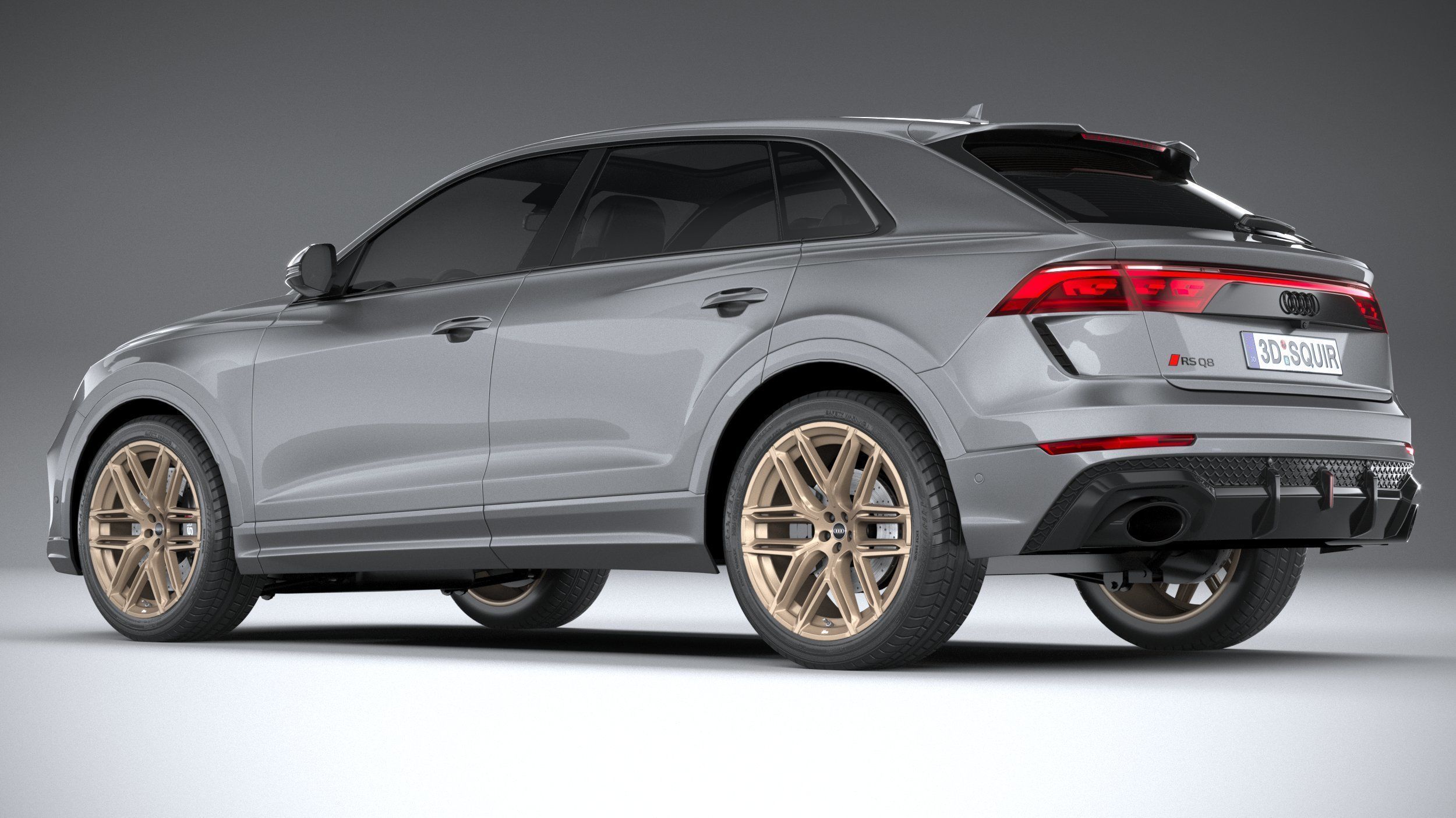 Audi RS Q8 2025 3D model_5