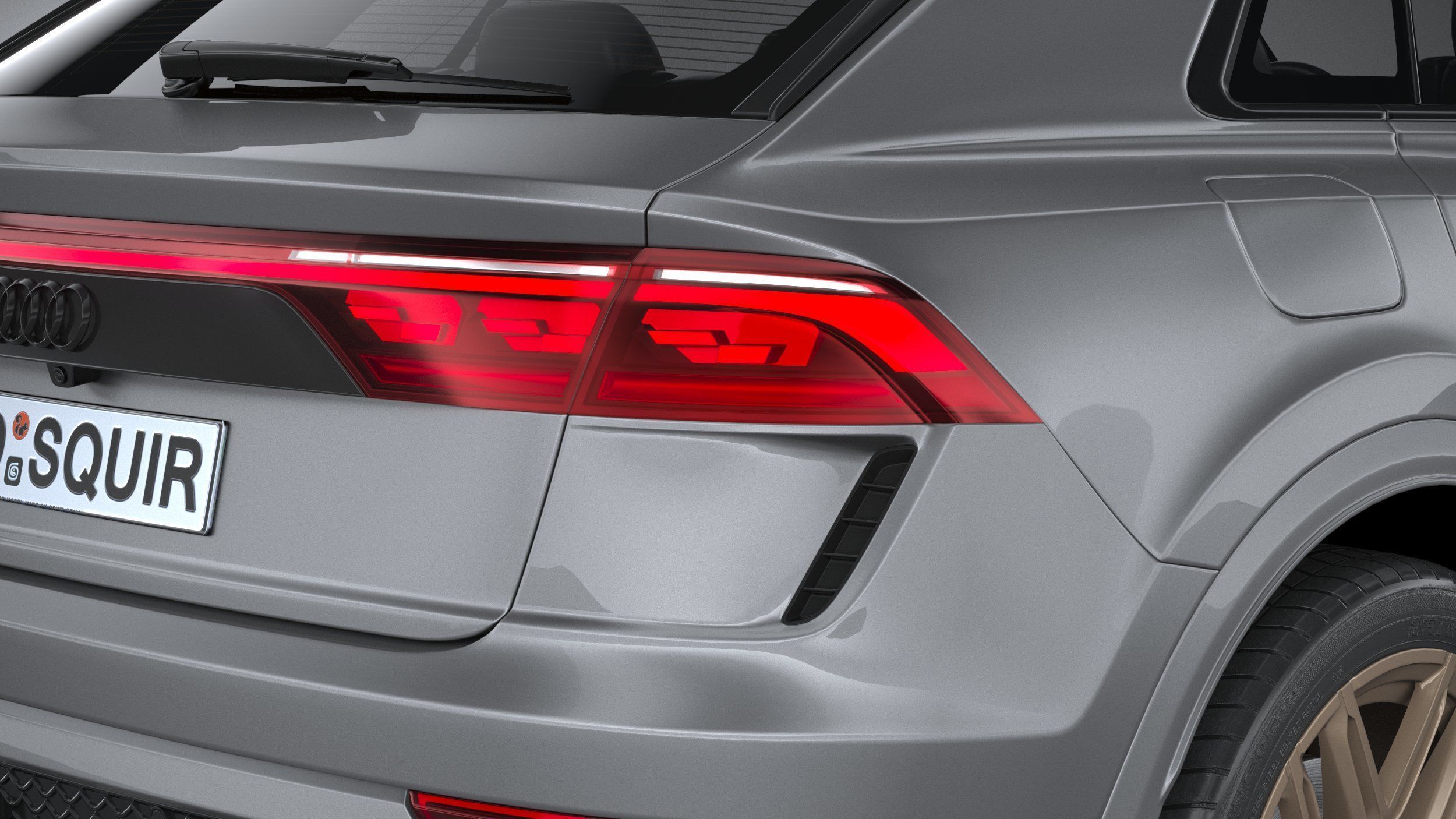 Audi RS Q8 2025 3D model_18