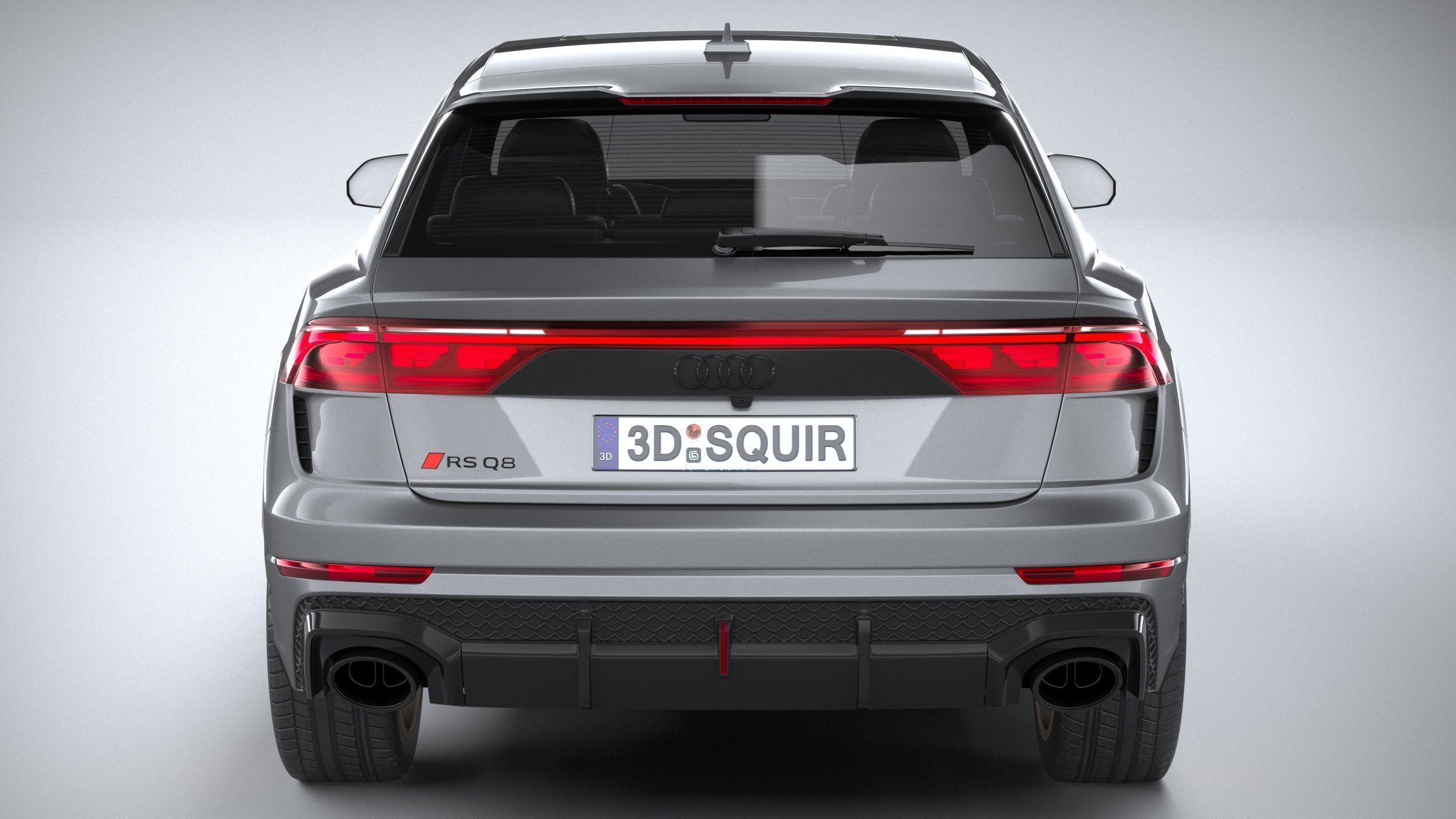 Audi RS Q8 2025 3D model_4