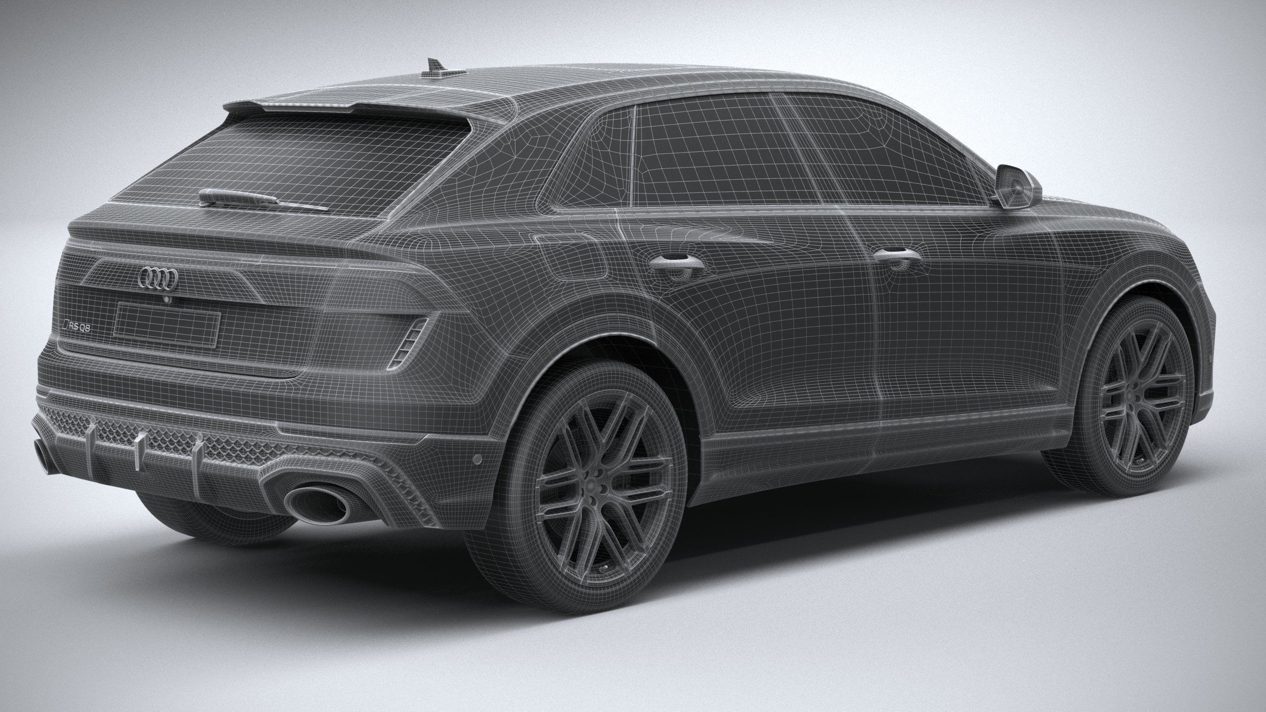 Audi RS Q8 2025 3D model_27