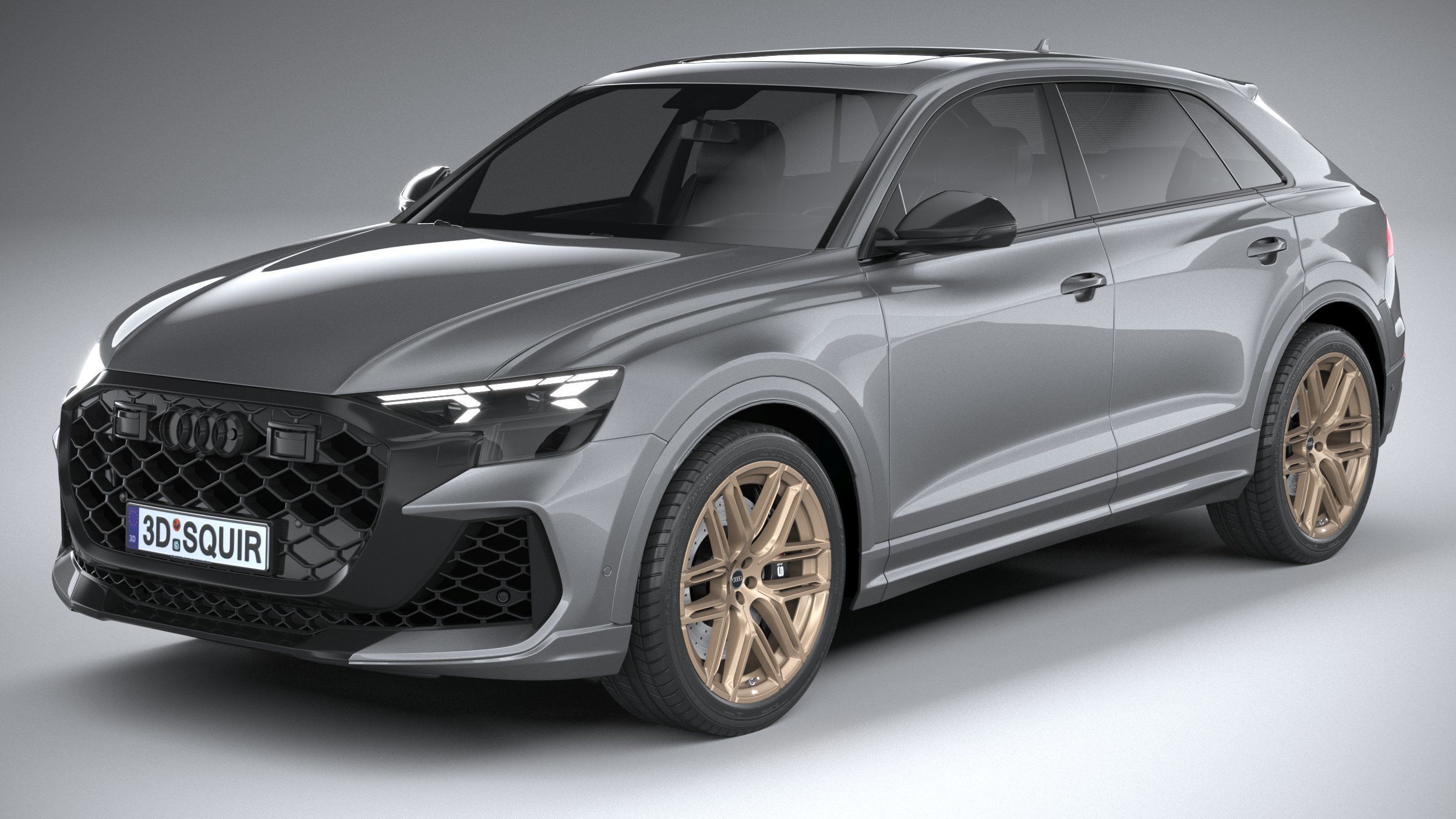 Audi RS Q8 2025 3D model_1