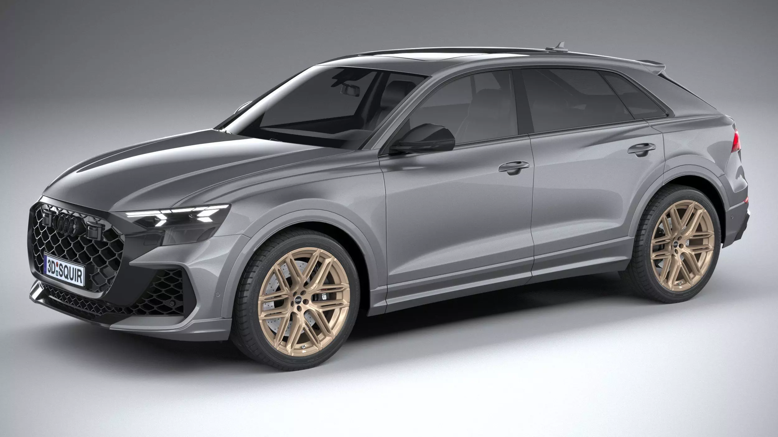 Audi RS Q8 2025 3D model_0