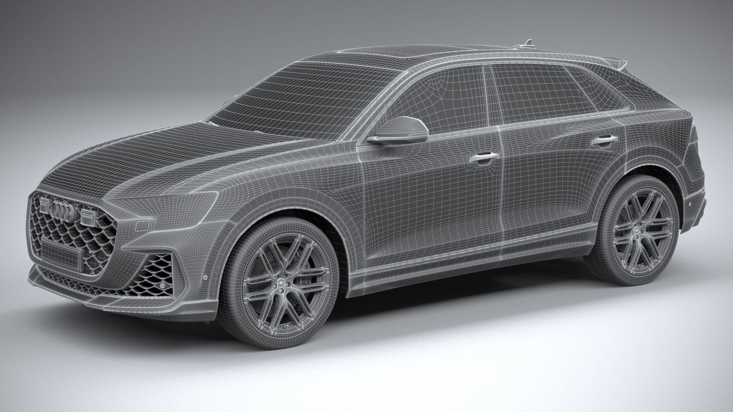 Audi RS Q8 2025 3D model_26
