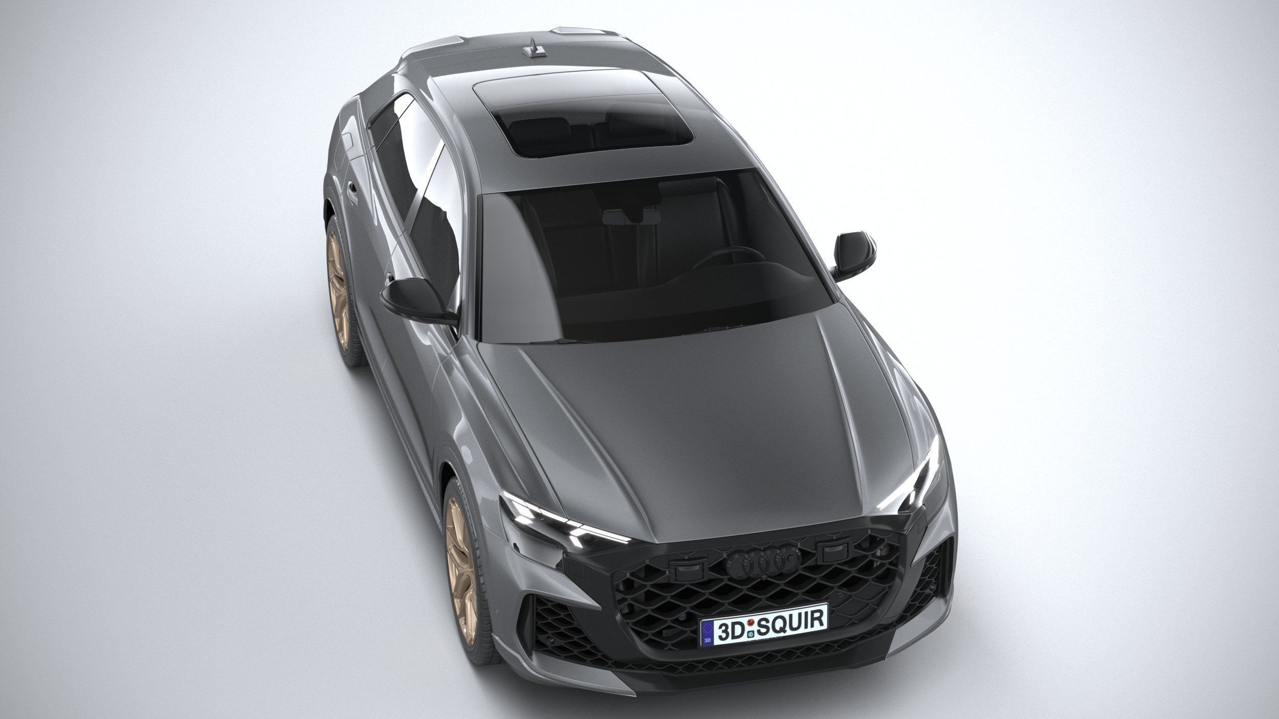 Audi RS Q8 2025 3D model_12