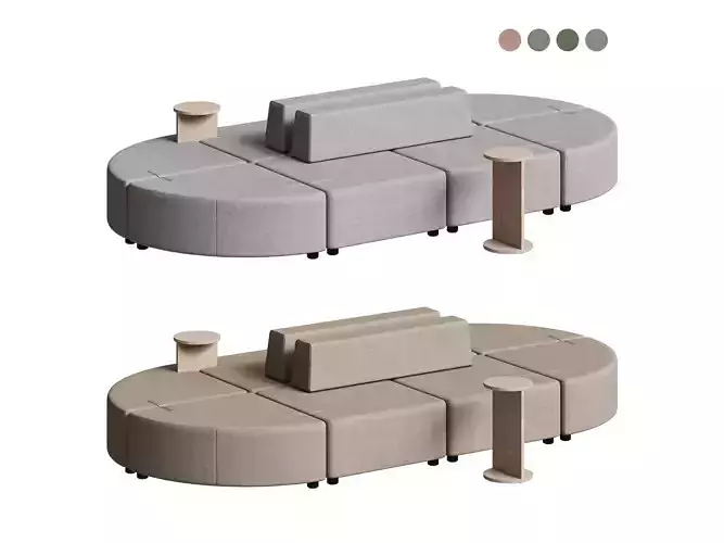Sitland Lido Island 2 3D model