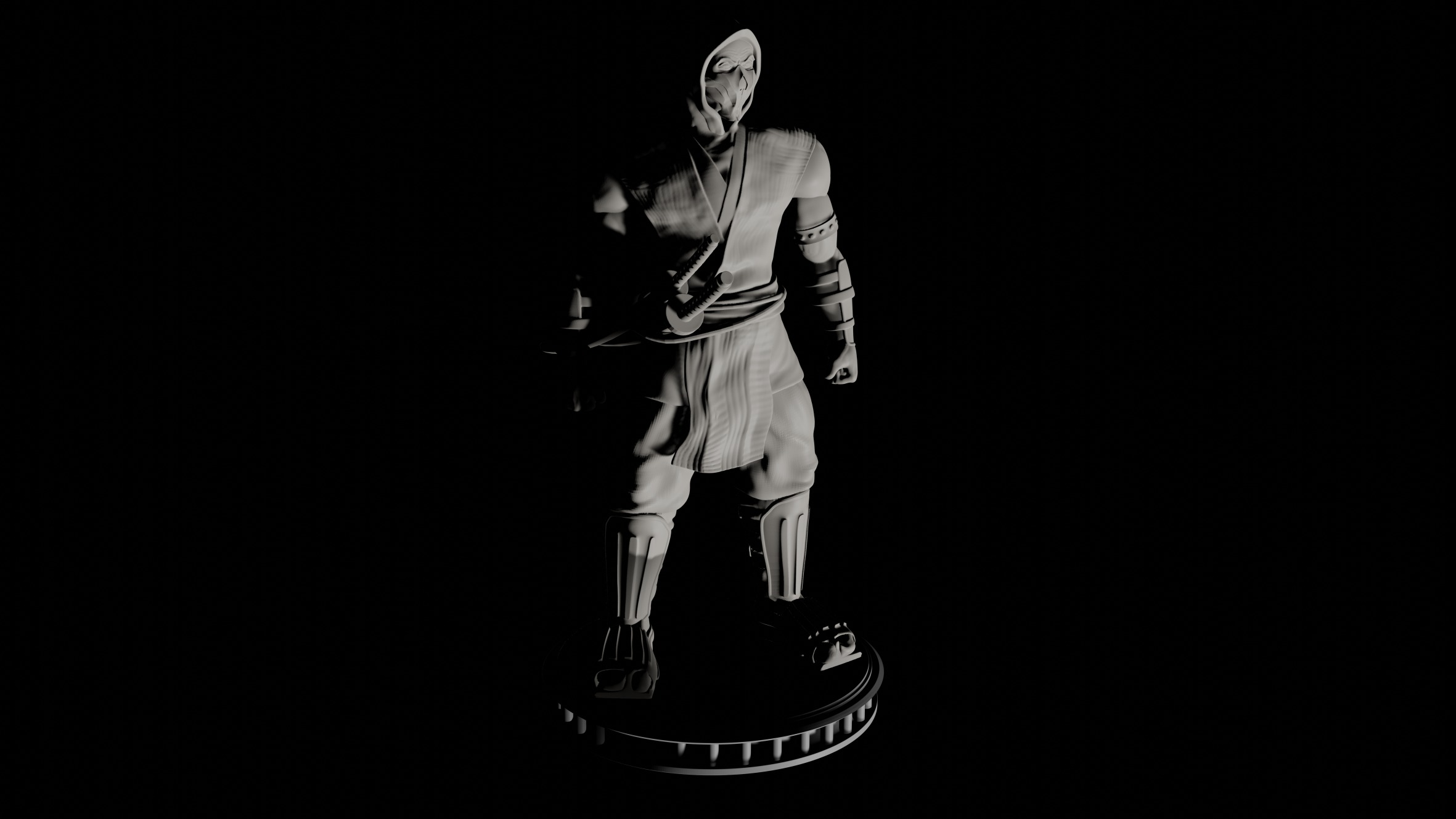 scorpion 1992 3D print model_1