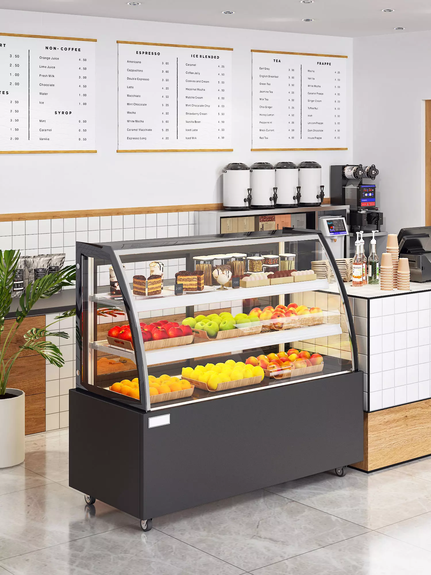 Black tea shop 24 3D model