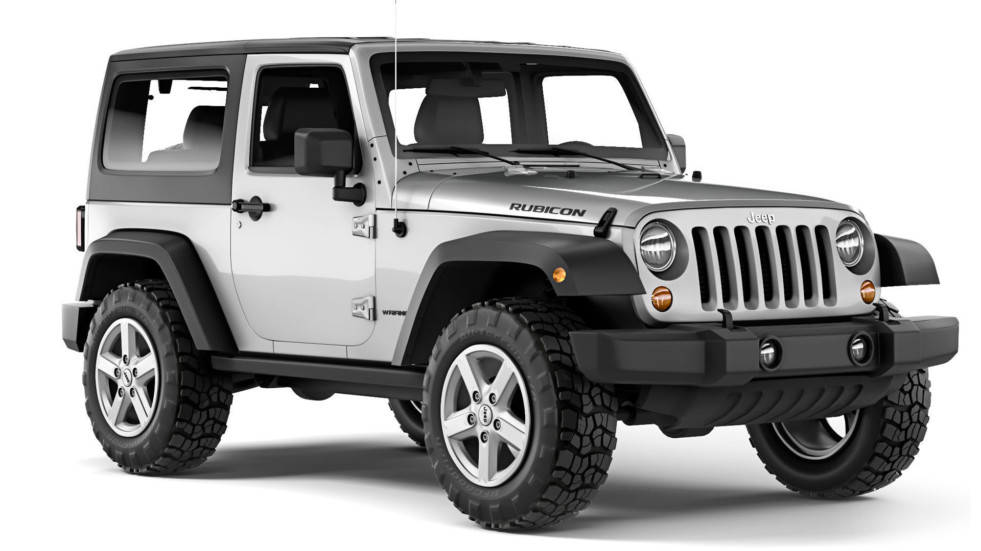 Jeep Wrangler Rubicon 2007 3D model_6