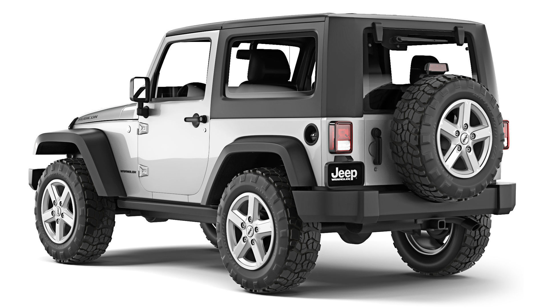 Jeep Wrangler Rubicon 2007 3D model_2