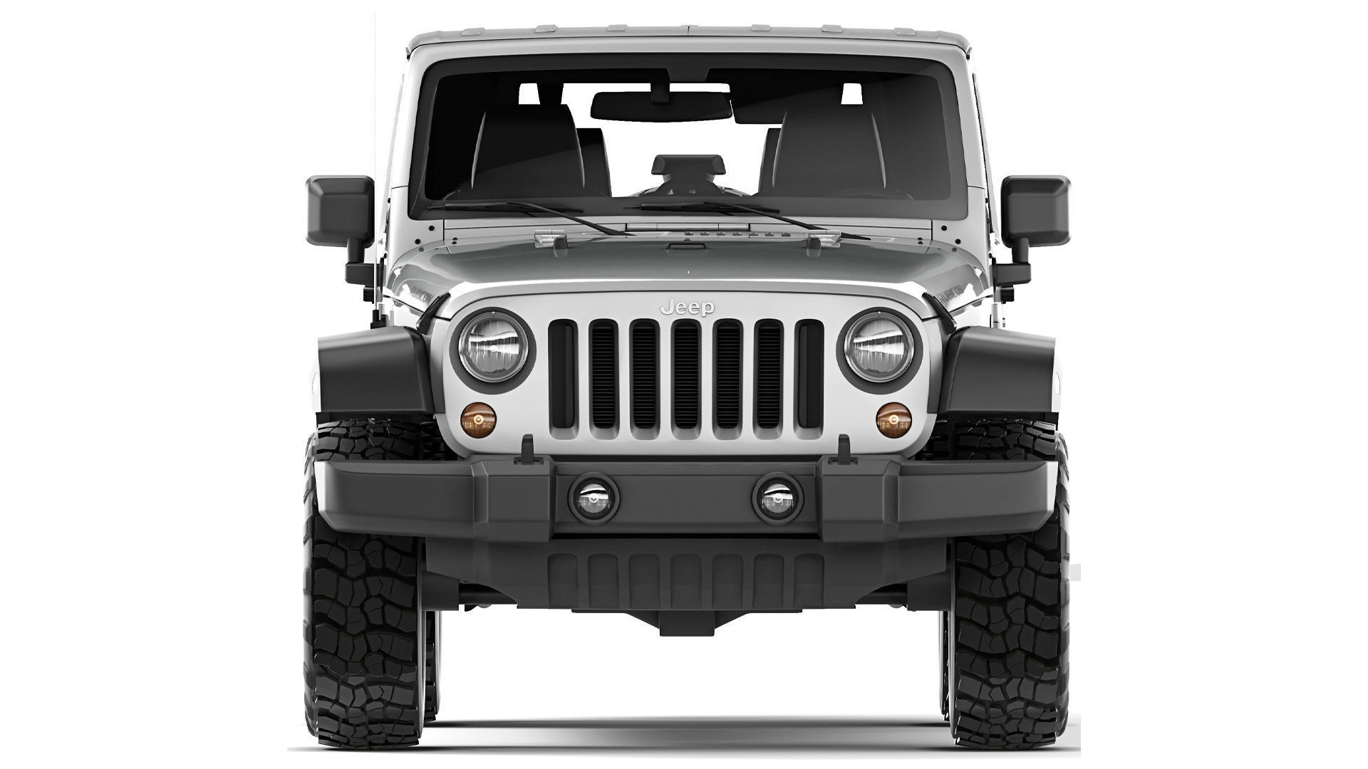 Jeep Wrangler Rubicon 2007 3D model_7