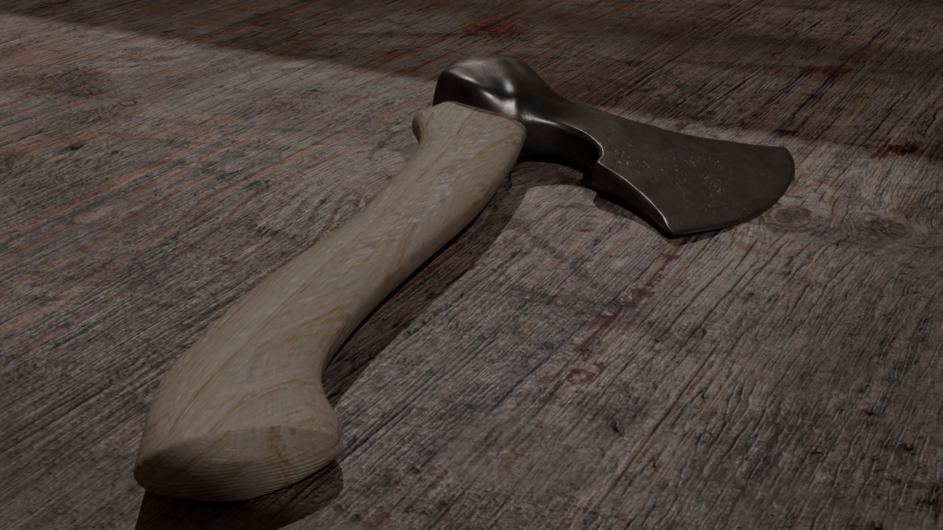 Realistic Axe 3D Model with Detailed Textures 3D model_1