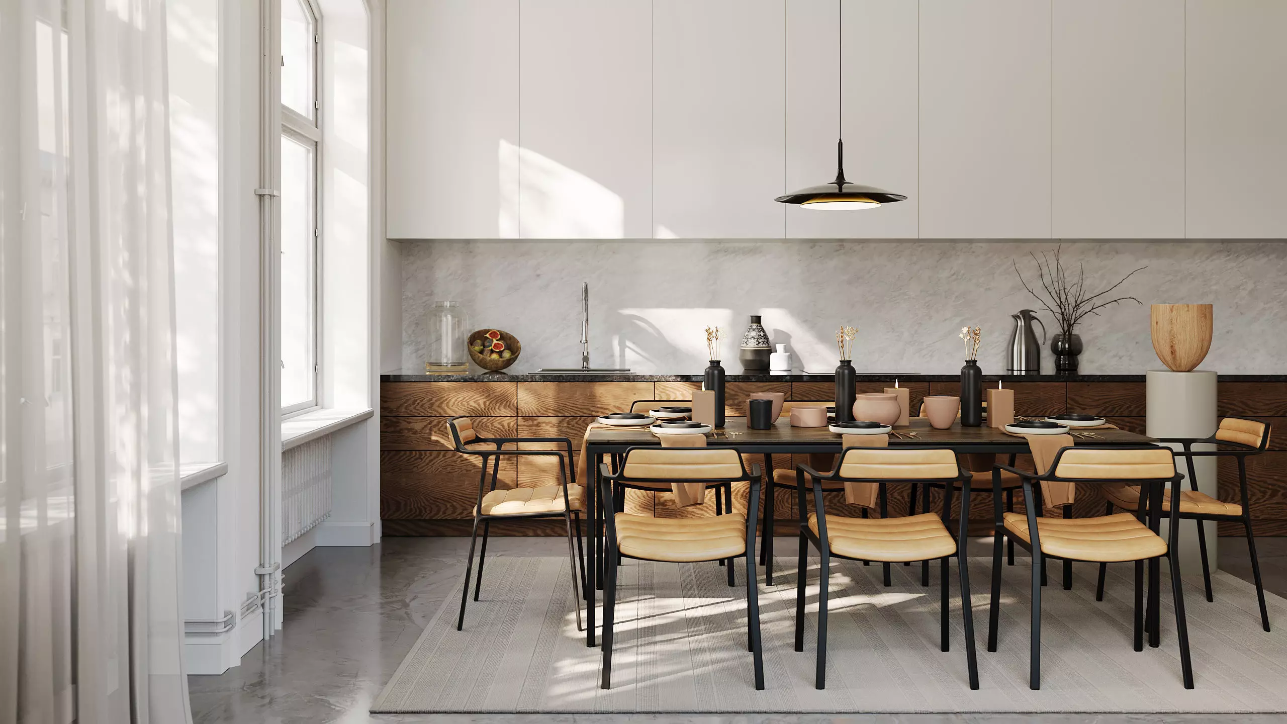 Archmodels vol 293 - dining furniture sets 3D model_0