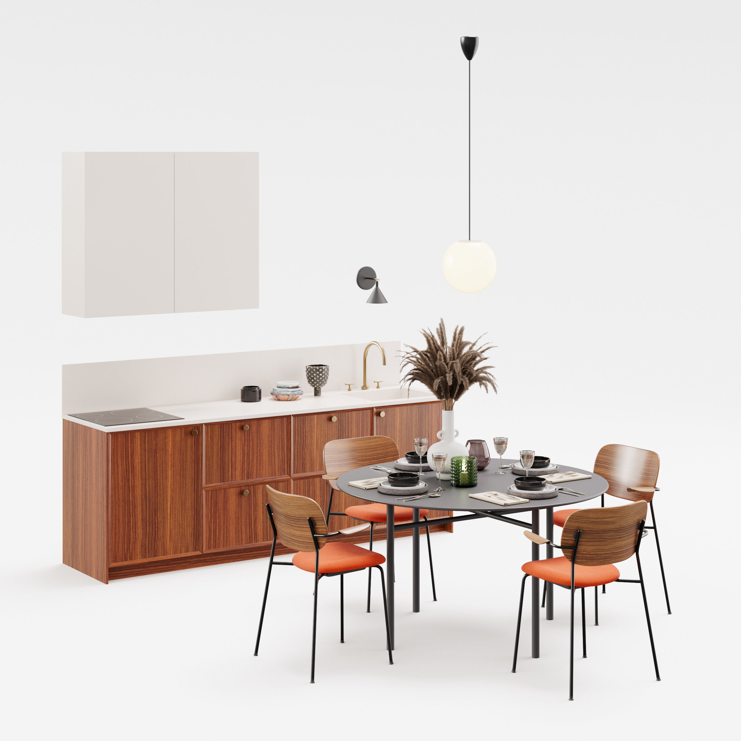 Archmodels vol 293 - dining furniture sets 3D model_4