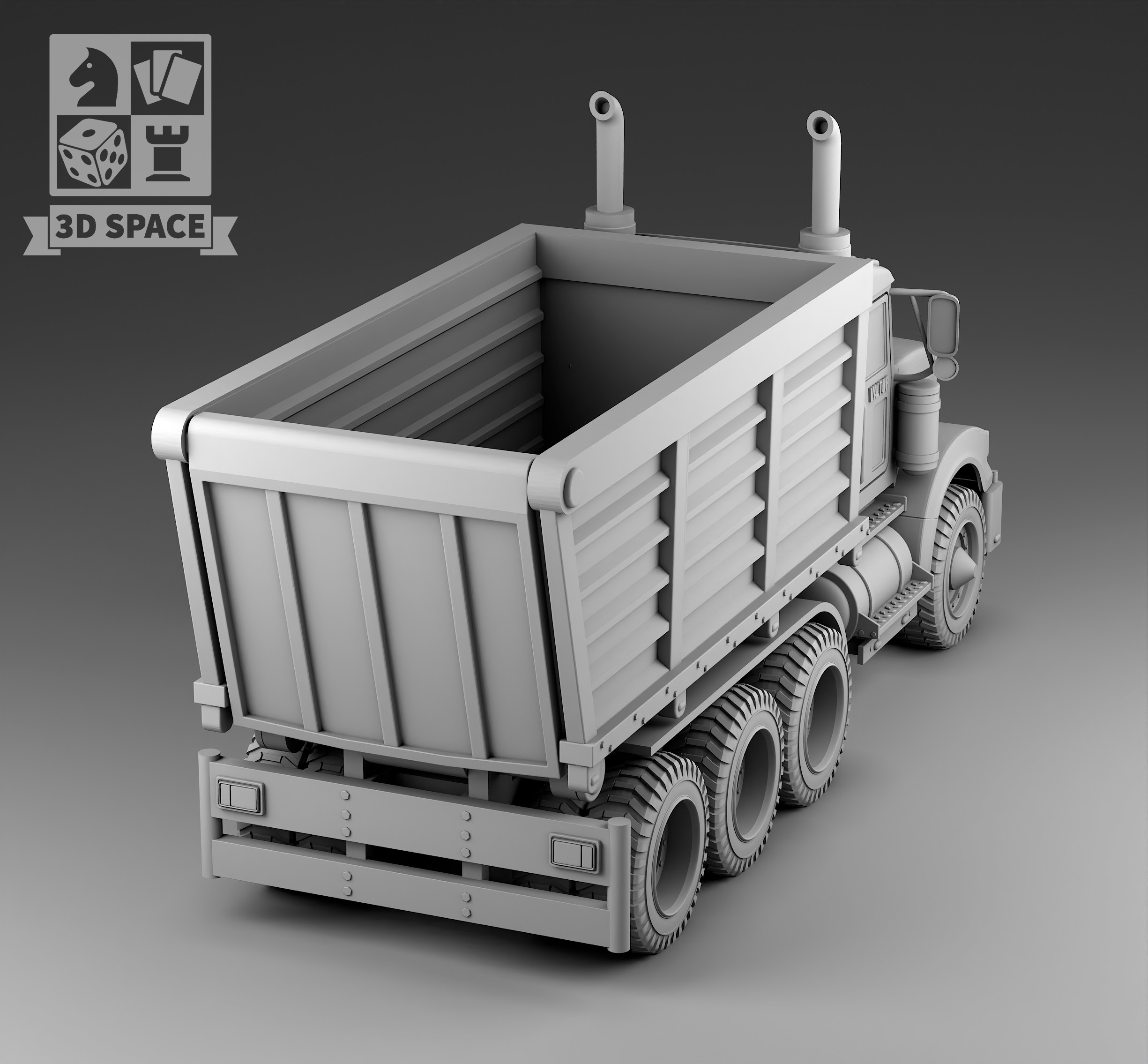 truck 3D print model_1
