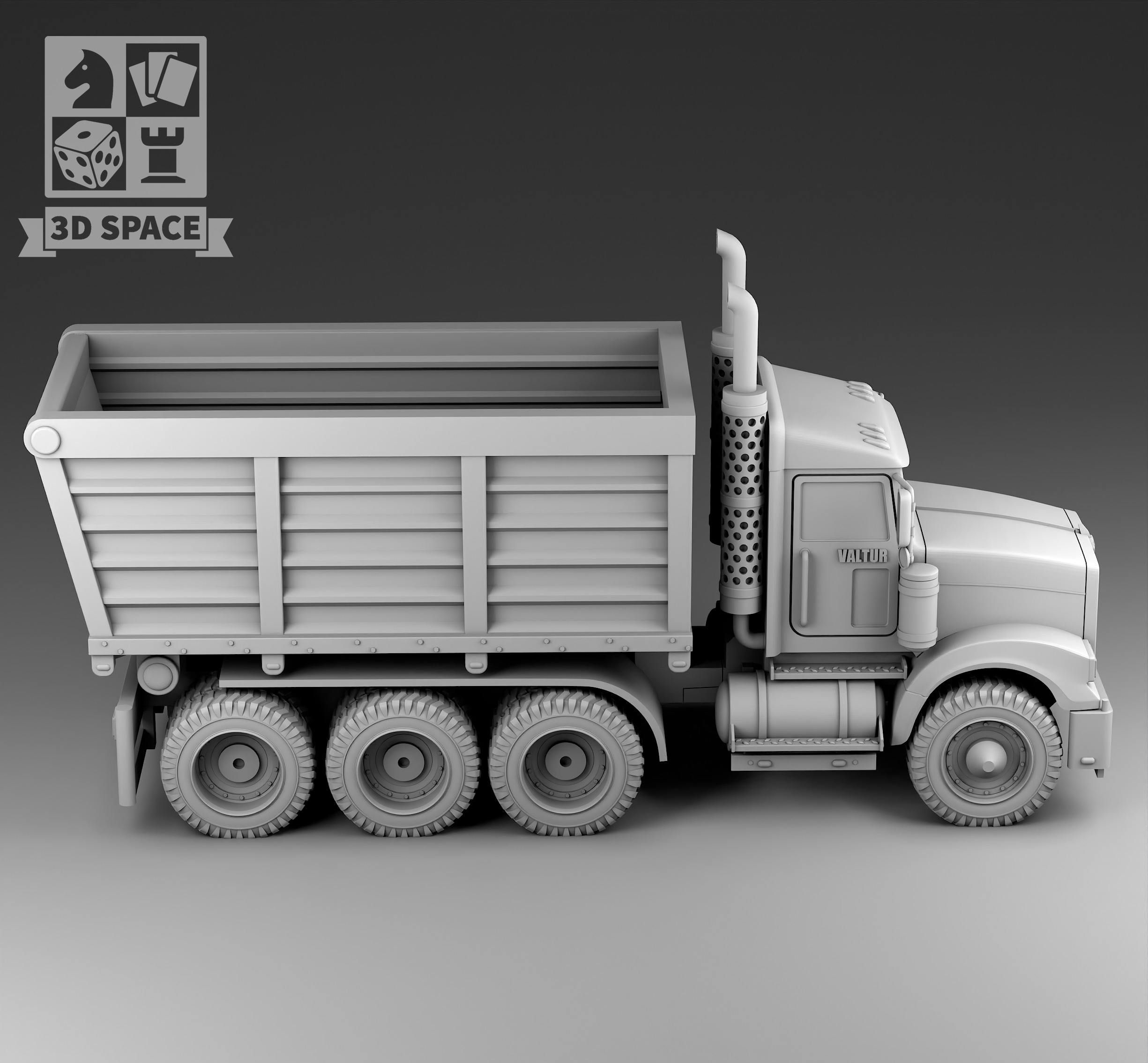 truck 3D print model_2