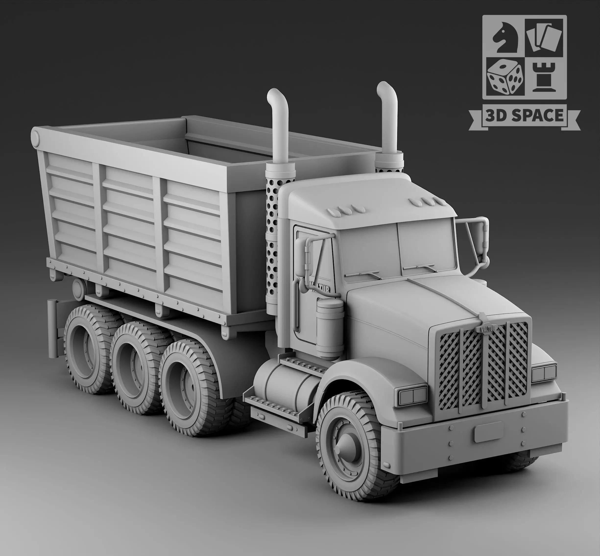 truck 3D print model_0