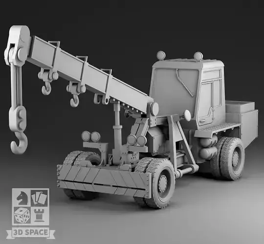 lifting crane 3D print model