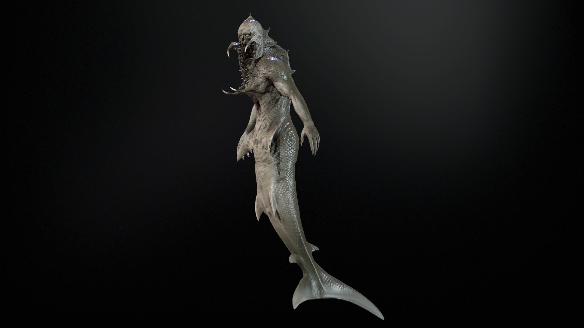 Mutant5 R1 Low-poly 3D model_28