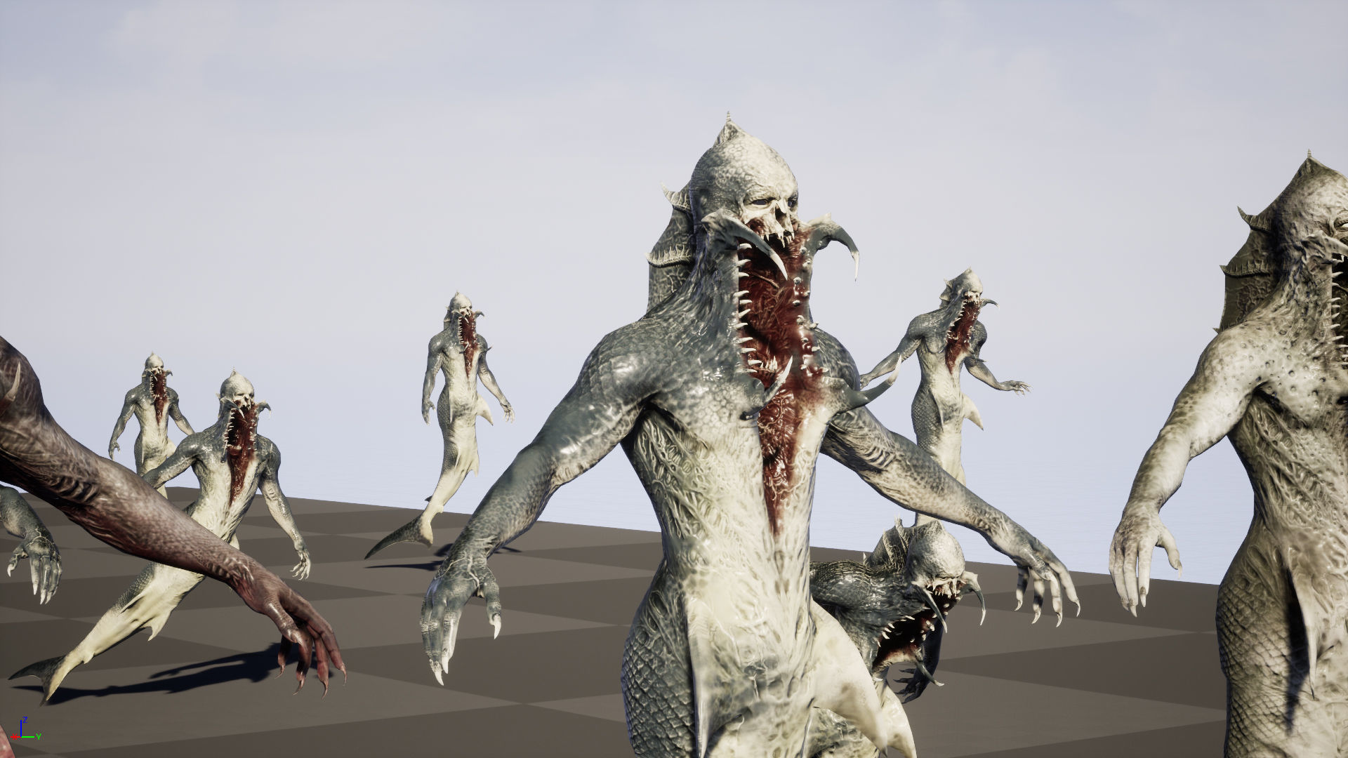 Mutant5 R1 Low-poly 3D model_35