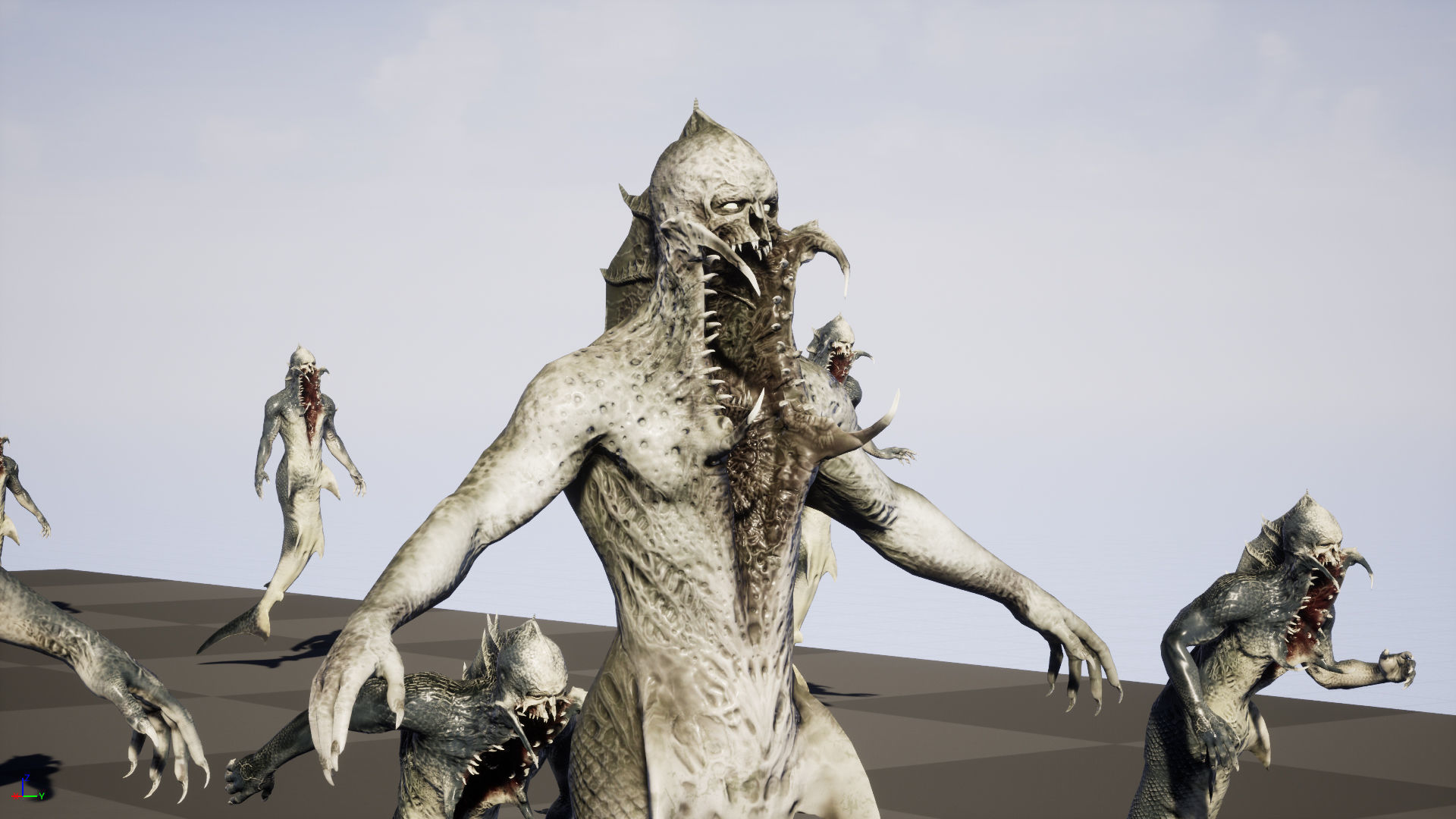 Mutant5 R1 Low-poly 3D model_34