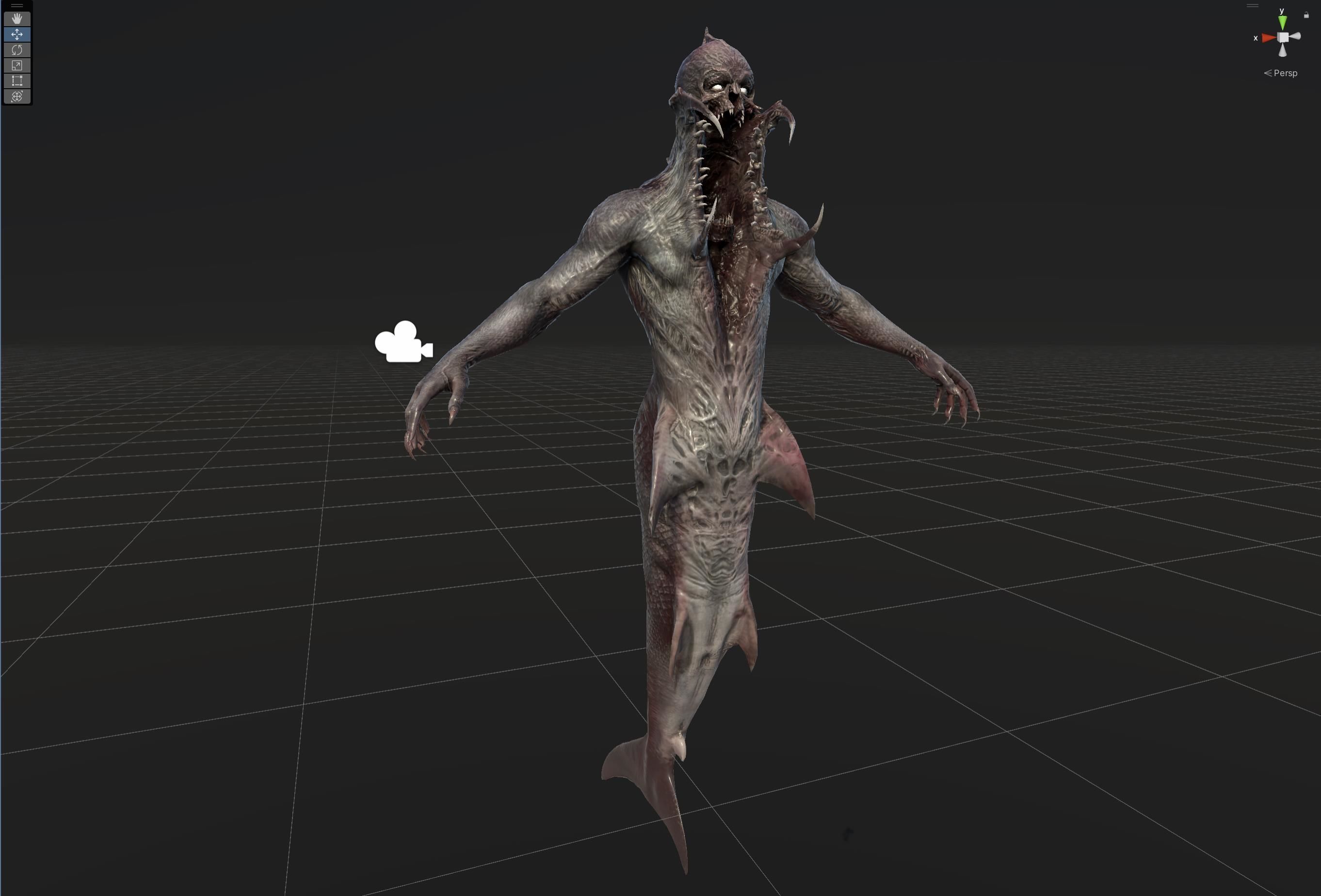 Mutant5 R1 Low-poly 3D model_41