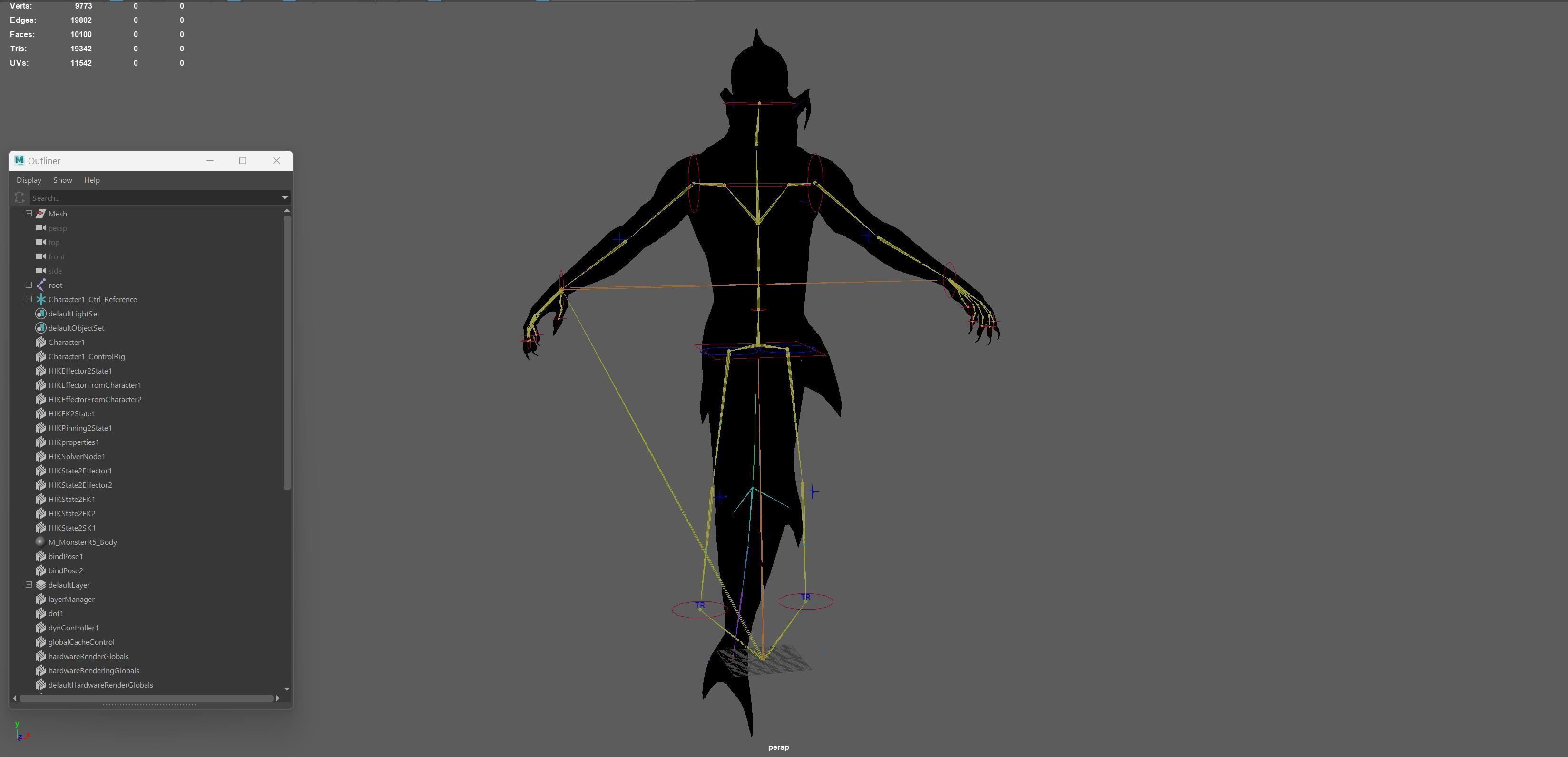 Mutant5 R1 Low-poly 3D model_32