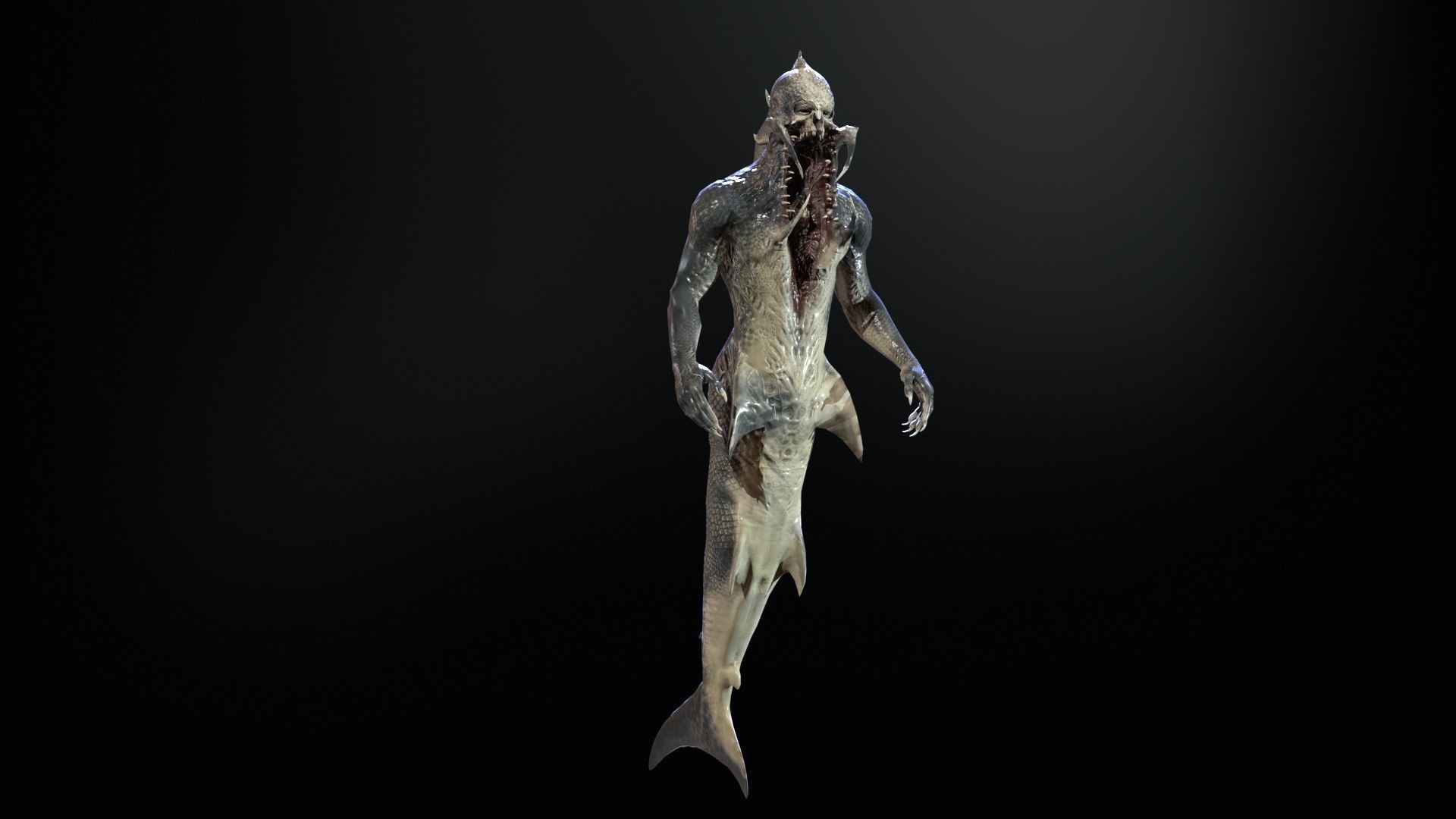 Mutant5 R1 Low-poly 3D model_15