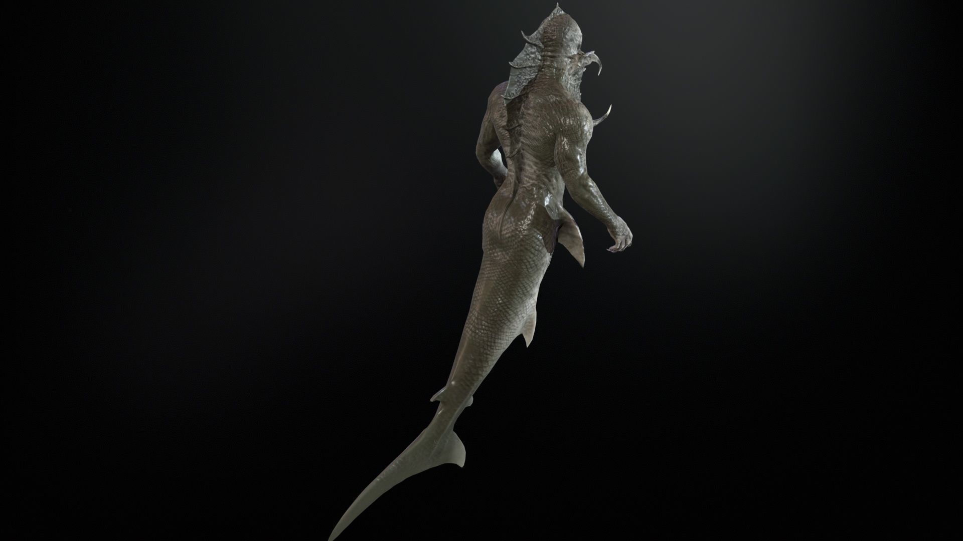 Mutant5 R1 Low-poly 3D model_27