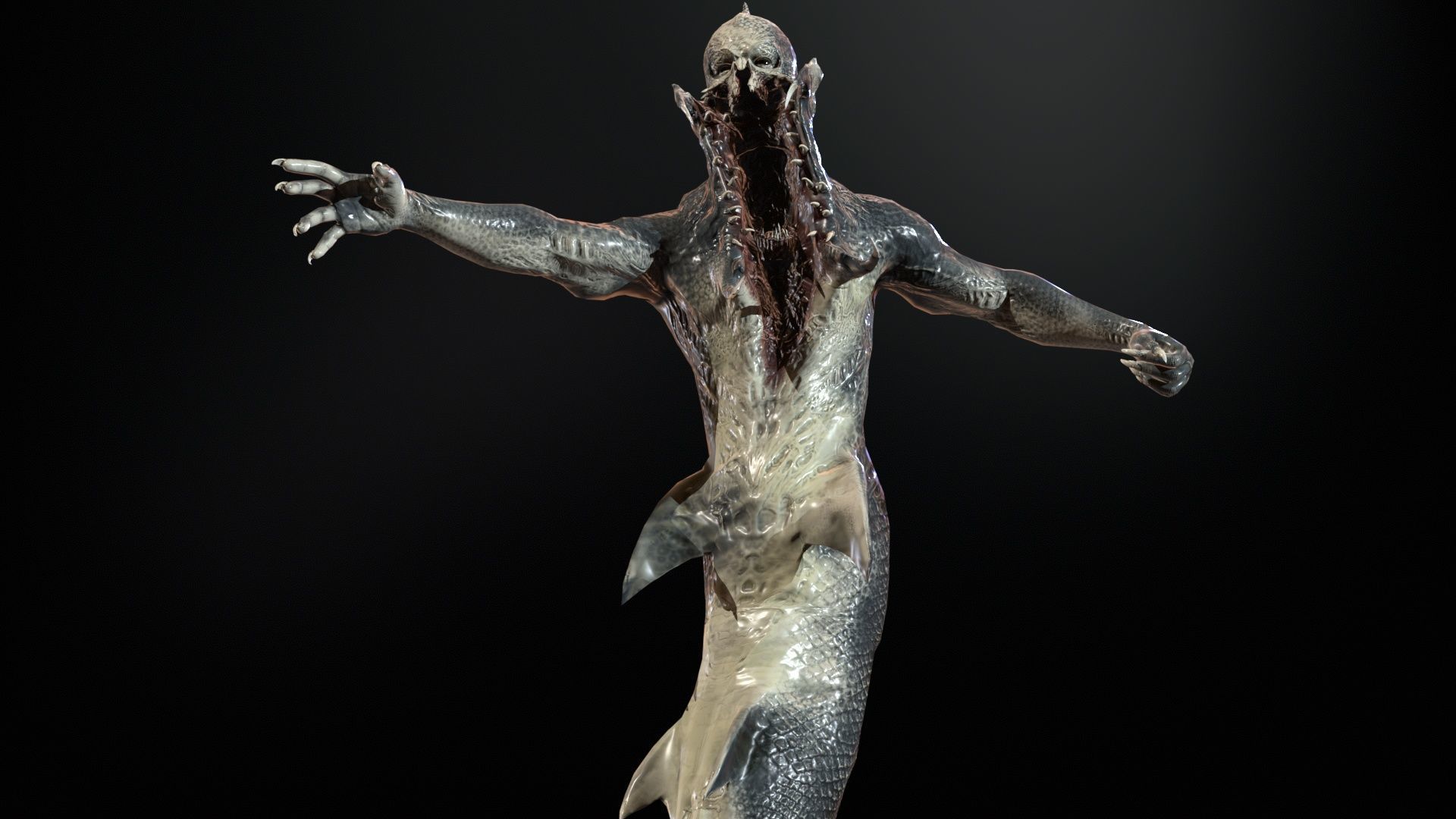 Mutant5 R1 Low-poly 3D model_18