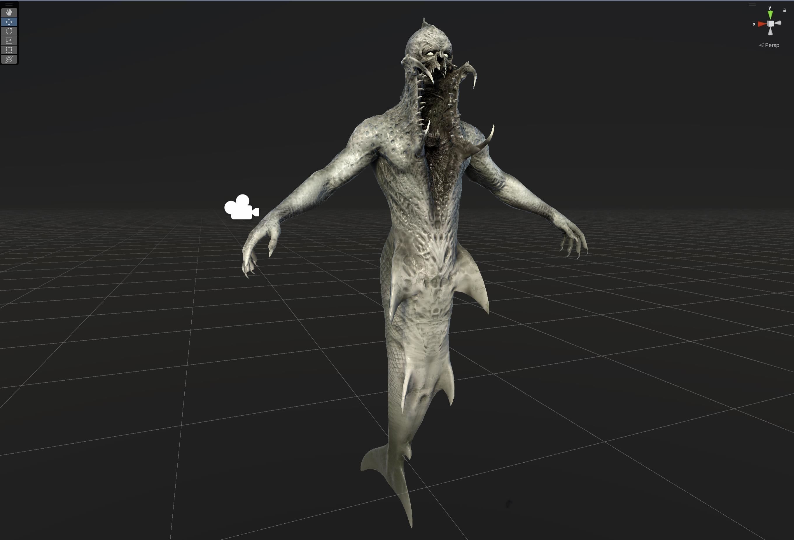 Mutant5 R1 Low-poly 3D model_39