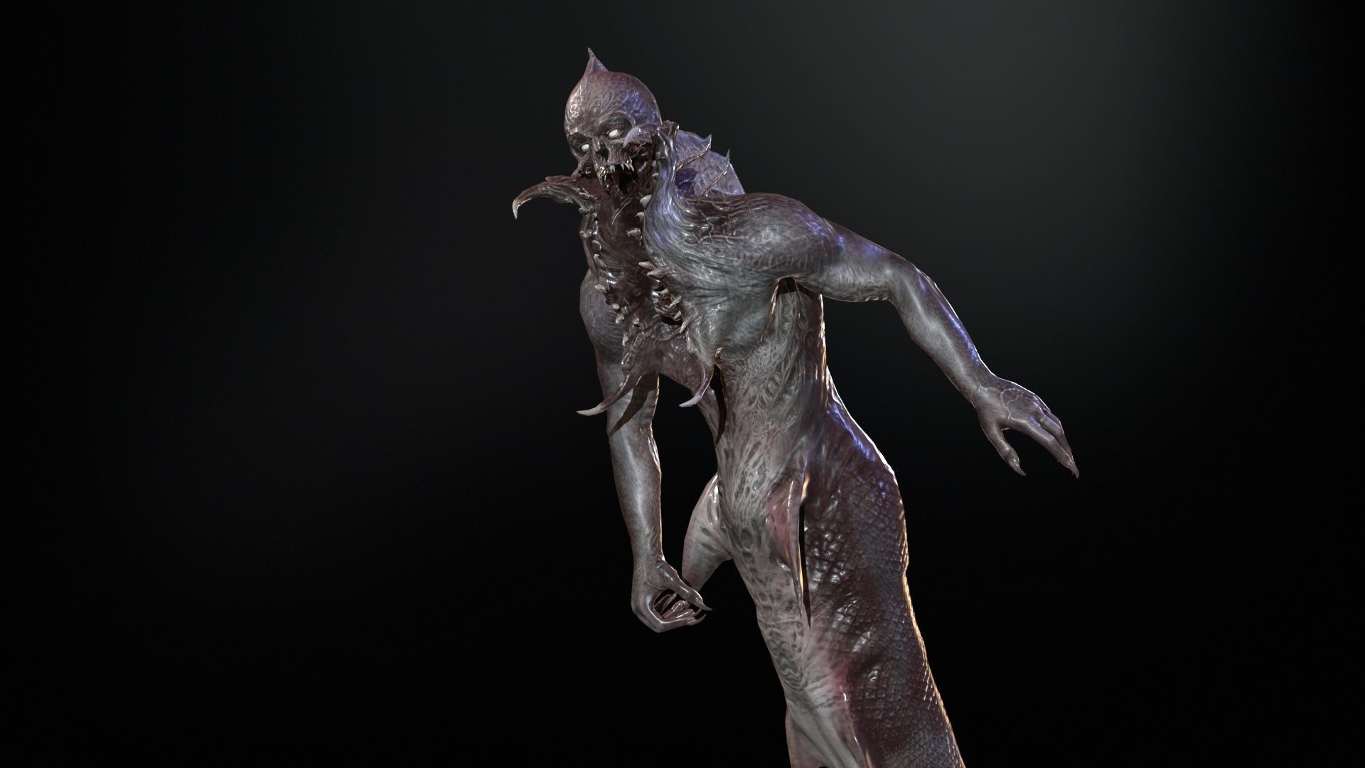 Mutant5 R1 Low-poly 3D model_24