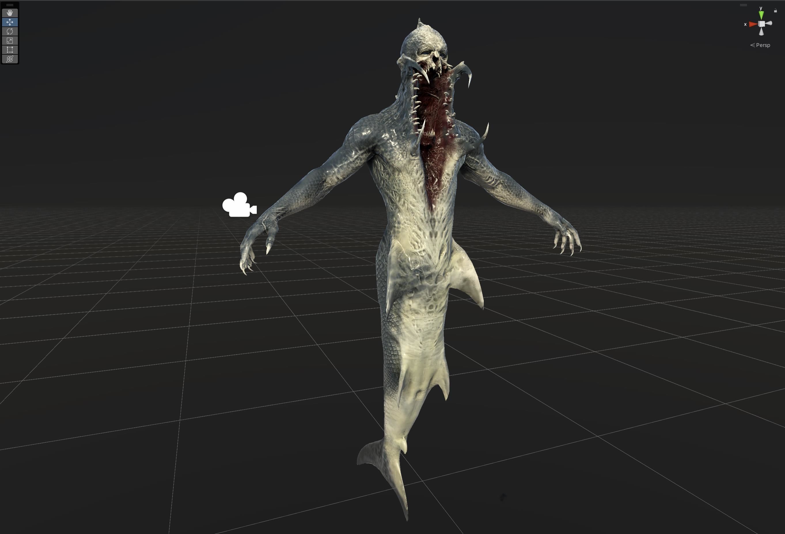 Mutant5 R1 Low-poly 3D model_40