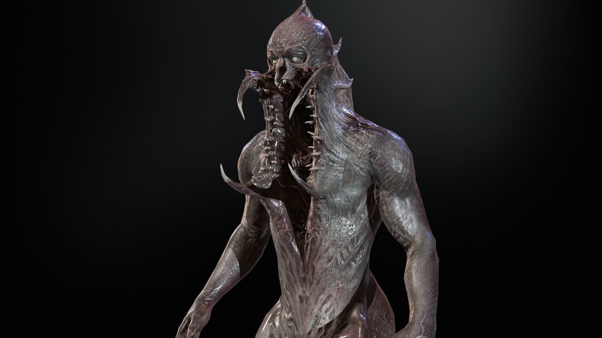 Mutant5 R1 Low-poly 3D model_21