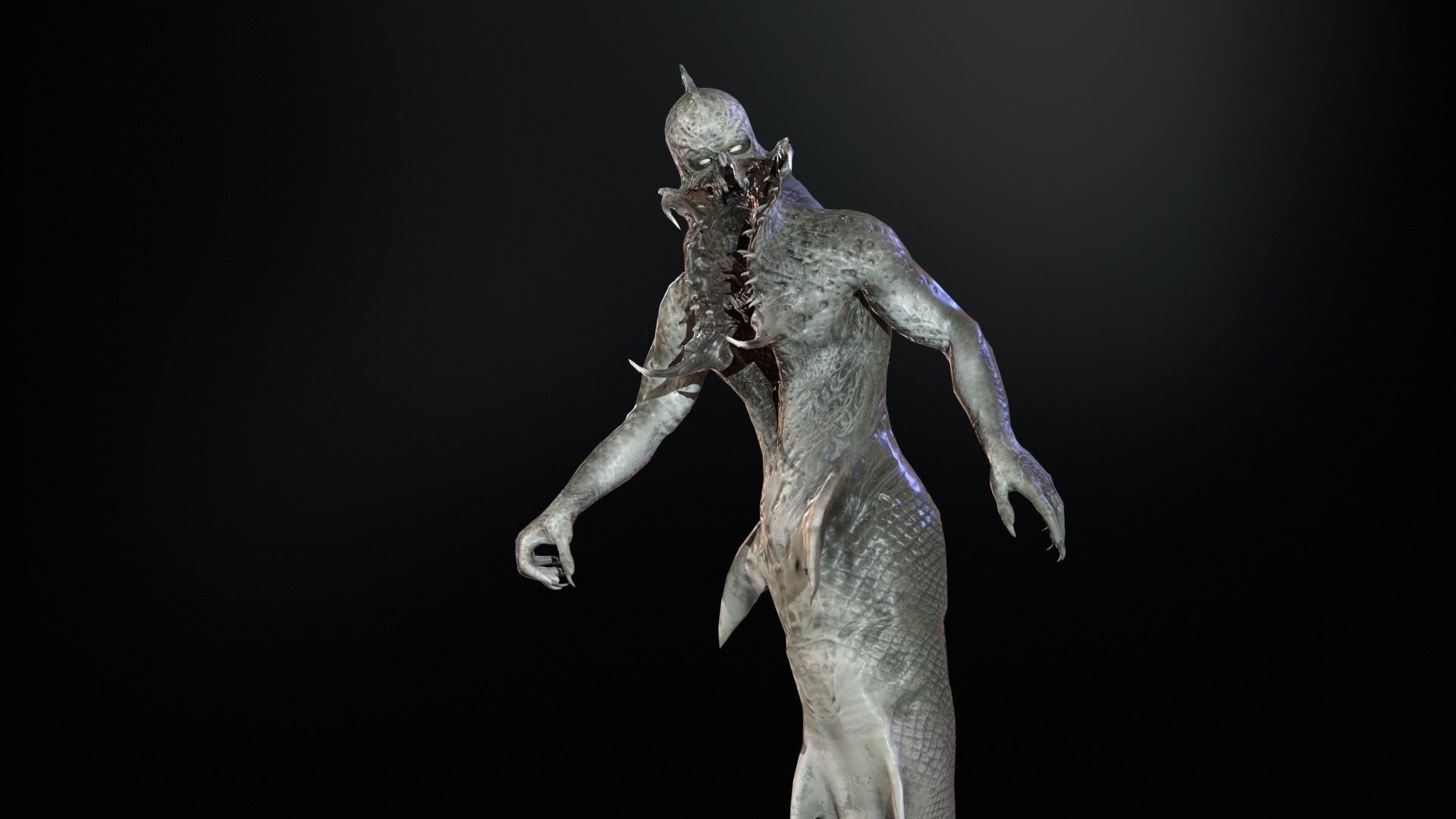 Mutant5 R1 Low-poly 3D model_25