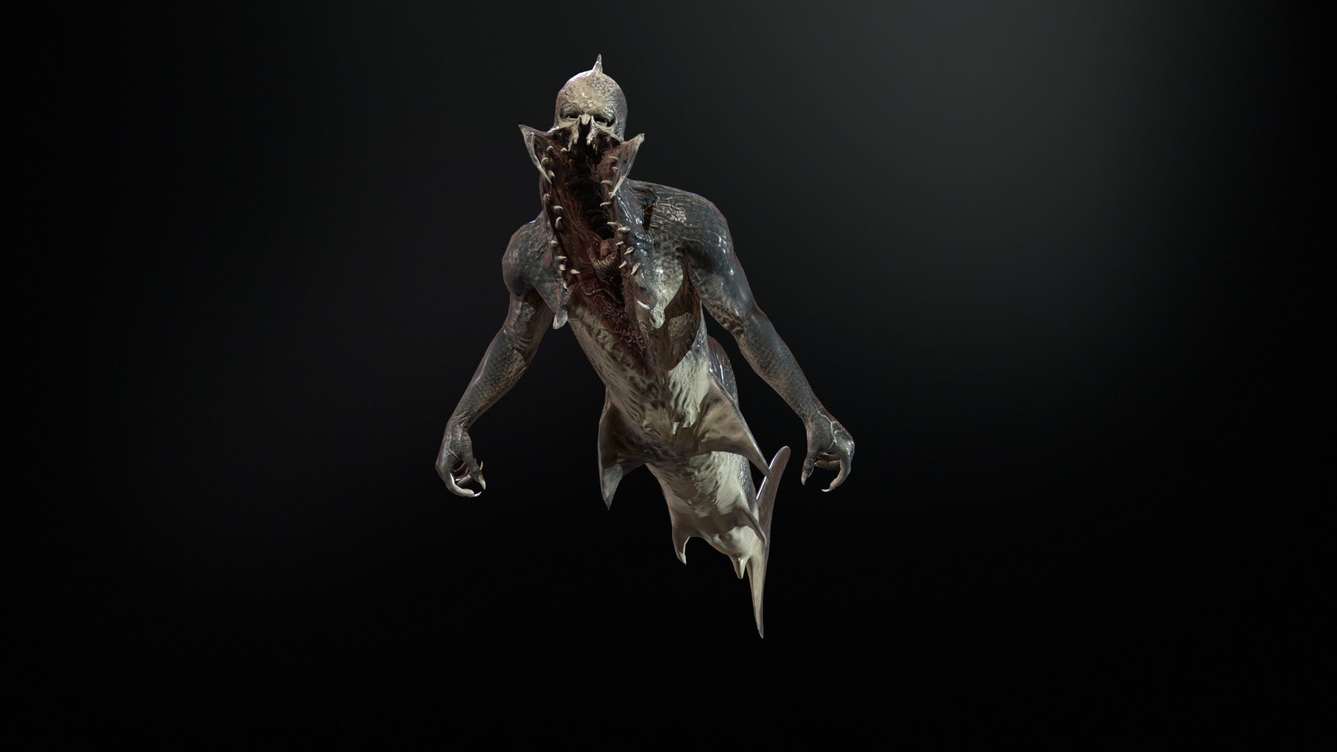 Mutant5 R1 Low-poly 3D model_30